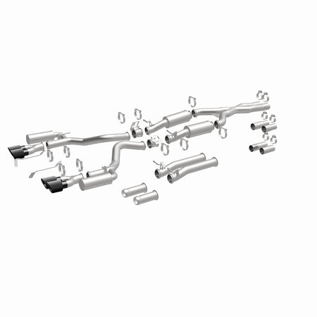 MagnaFlow Exhaust Products 19536 - xMOD Series Carbon Fiber Tips Cat-Back System 3