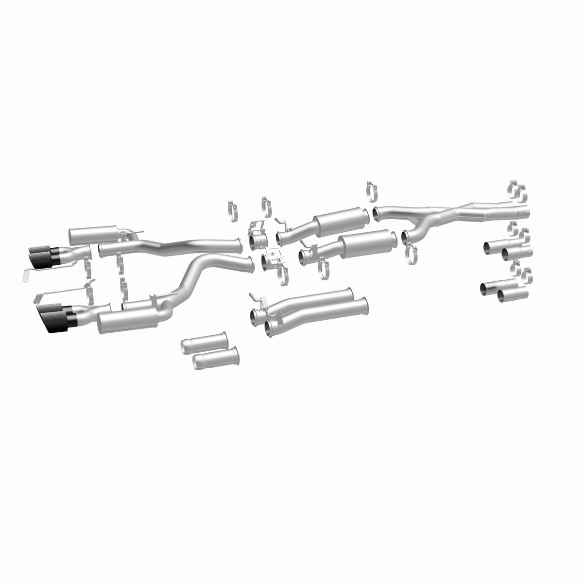 MagnaFlow Exhaust Products 19536 xMod cat-back exhaust system kit for 2017-2023 Dodge Challenger, view 4