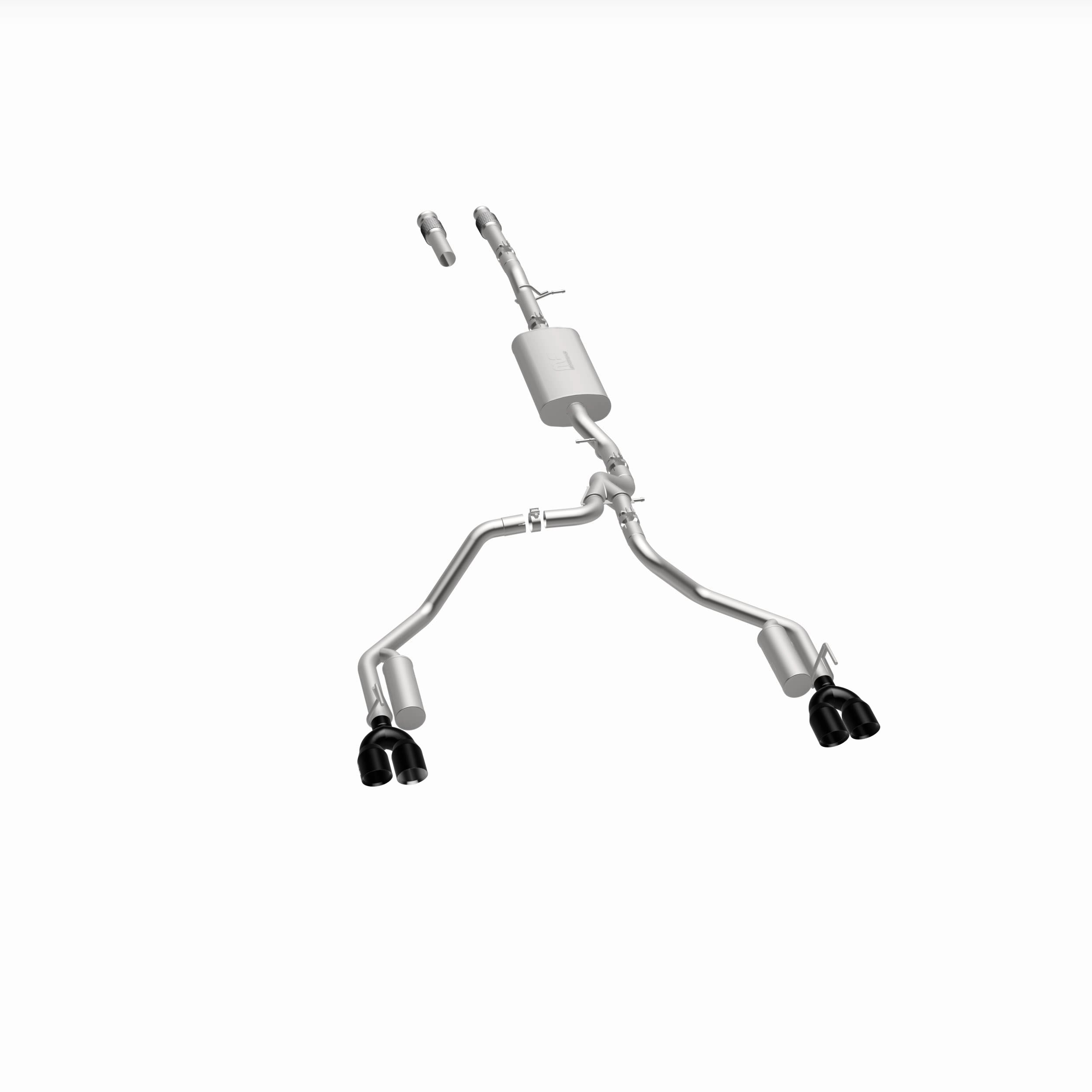 MagnaFlow Exhaust Products 19543 - Street Series Black Chrome Cat-Back System 4
