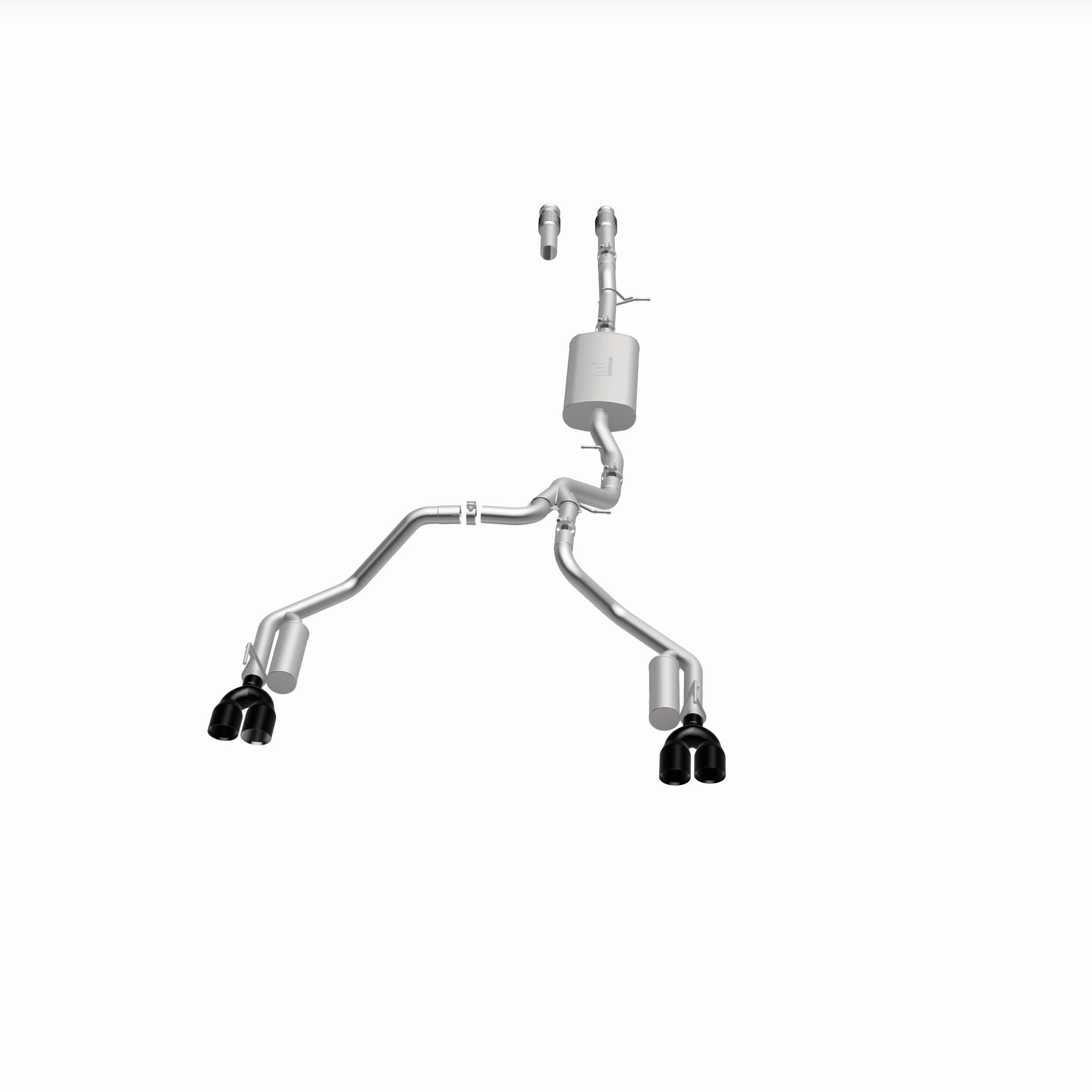 MagnaFlow Exhaust Products 19543 - Street Series Black Chrome Cat-Back System 5