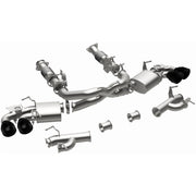MagnaFlow Exhaust Products 19545 - xMOD Series Black Chrome Tips Cat-Back System 2