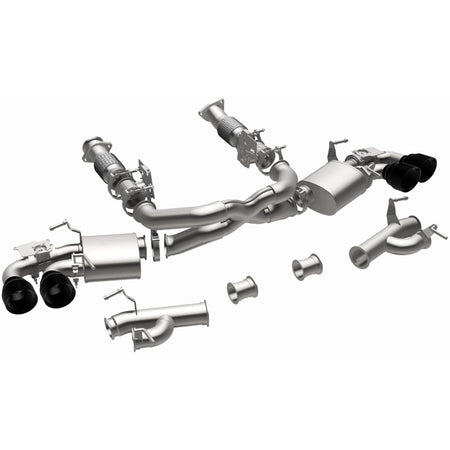 MagnaFlow Exhaust Products 19545 - xMOD Series Black Chrome Tips Cat-Back System 2