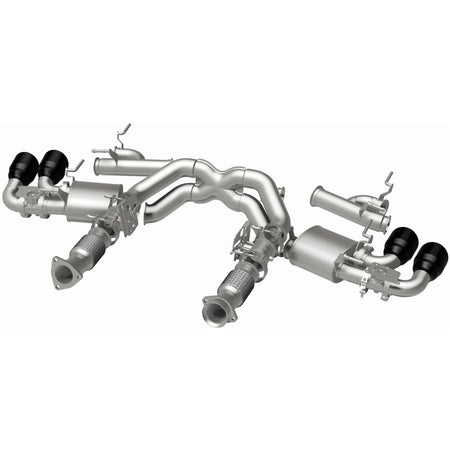 MagnaFlow Exhaust Products 19545 - xMOD Series Black Chrome Tips Cat-Back System 3