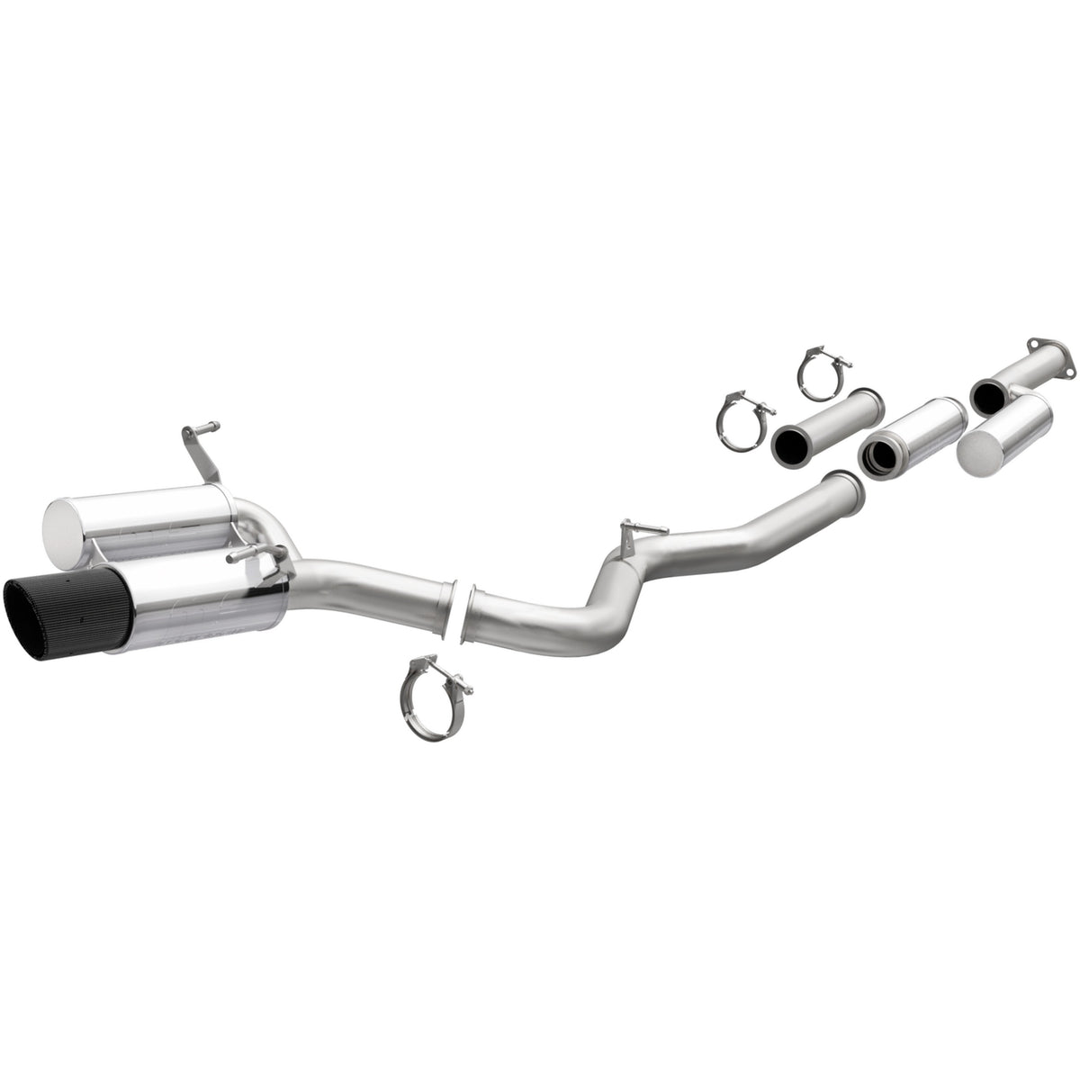 MagnaFlow Exhaust Products 19547 - xMOD Series Carbon Fiber Tips Cat-Back System 1