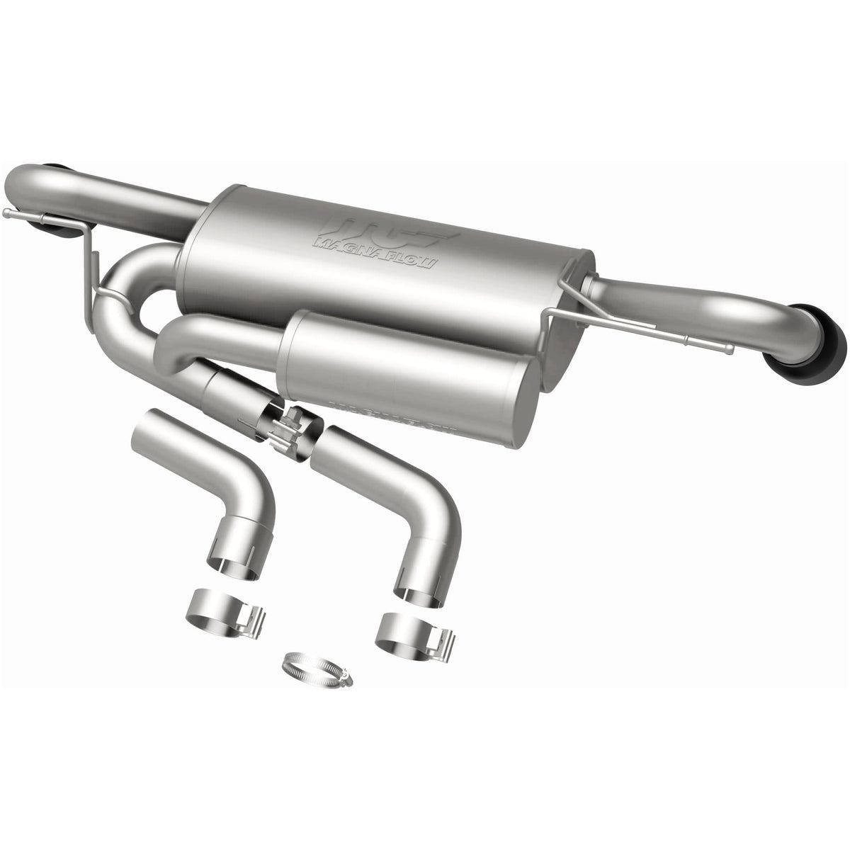 MagnaFlow Exhaust Products 19553 - Street Series Black Chrome Axle Back System 5
