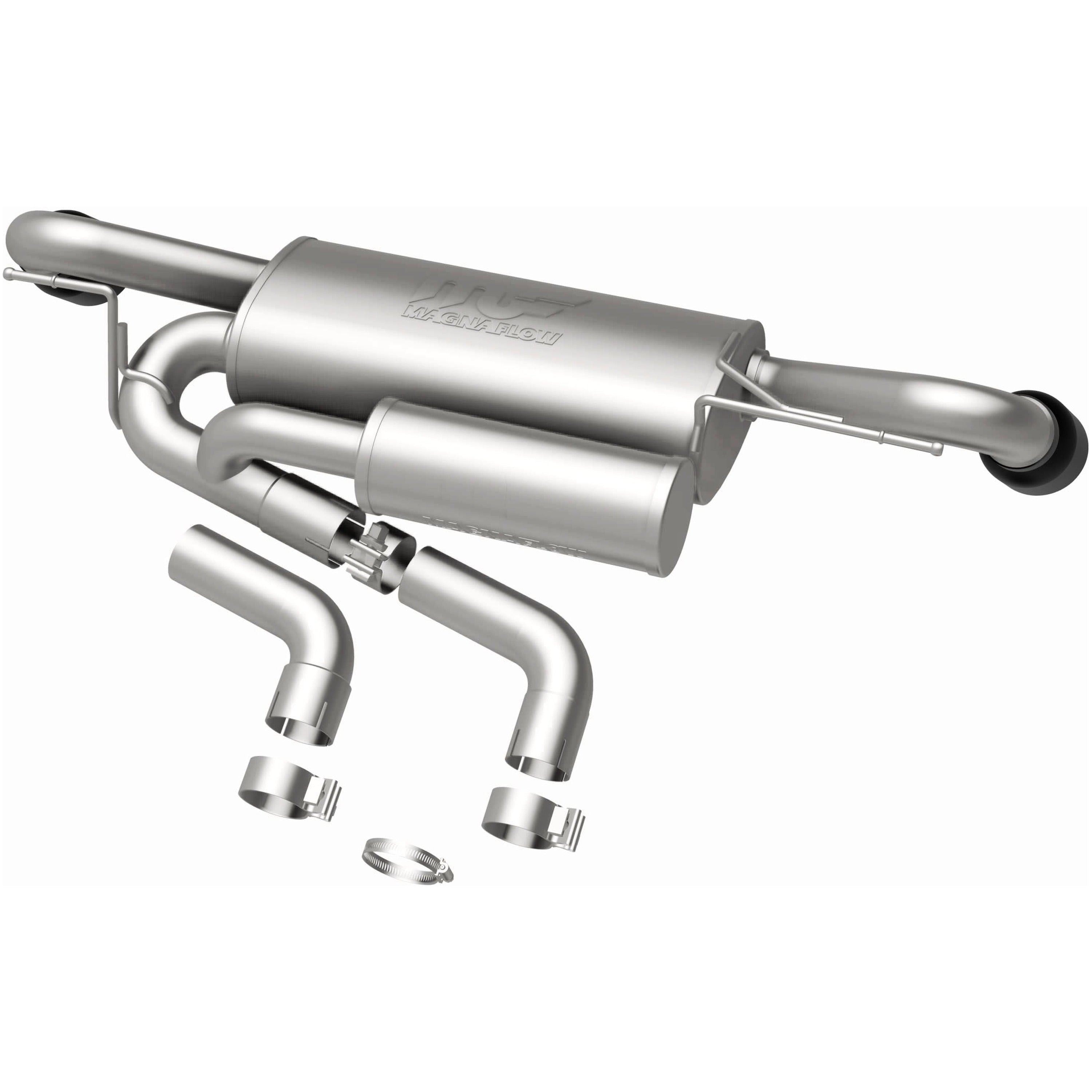 MagnaFlow Exhaust Products 19553 - Street Series Black Chrome Axle Back System 5