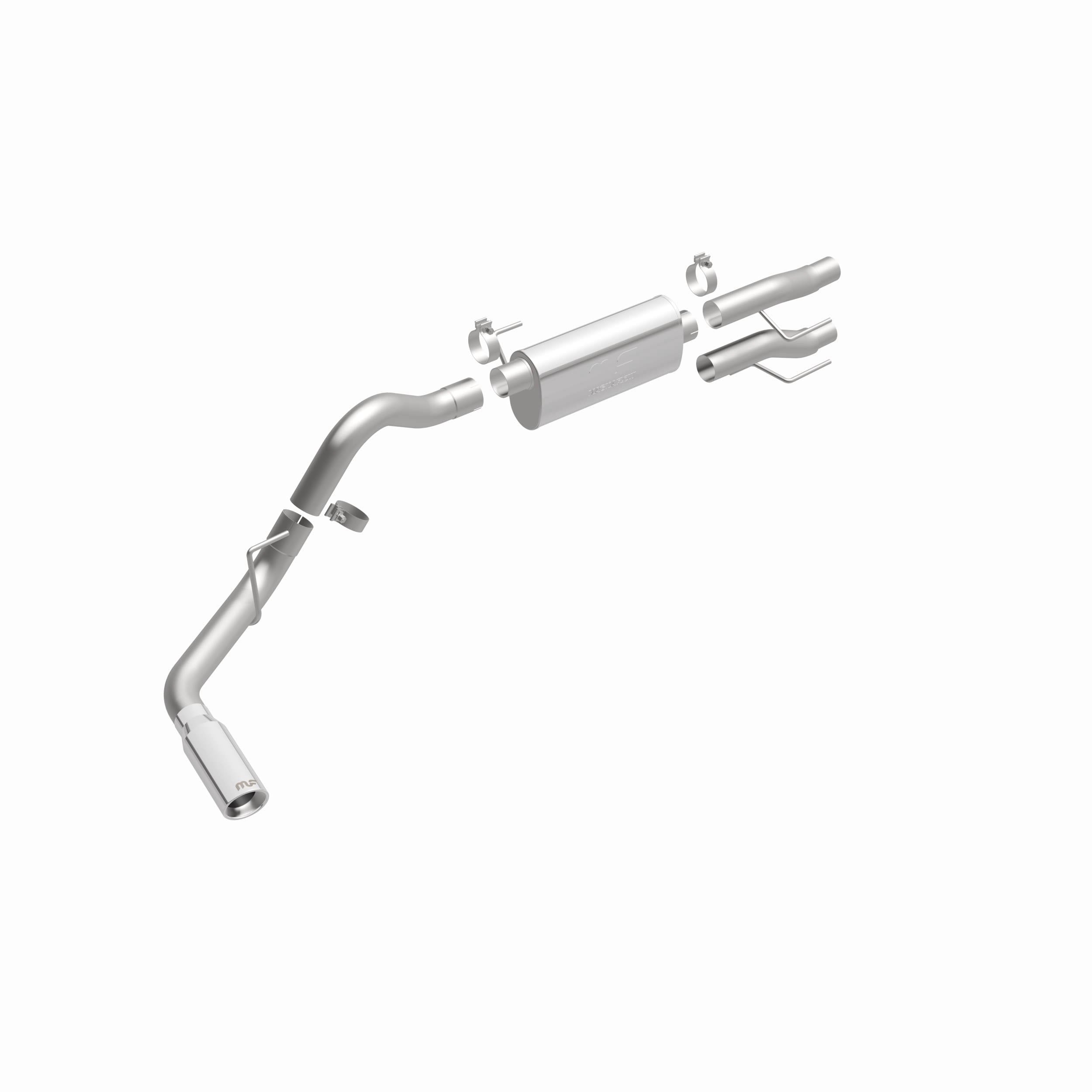 MagnaFlow Exhaust Products 19561 - Street Series Polished Cat-Back System 4