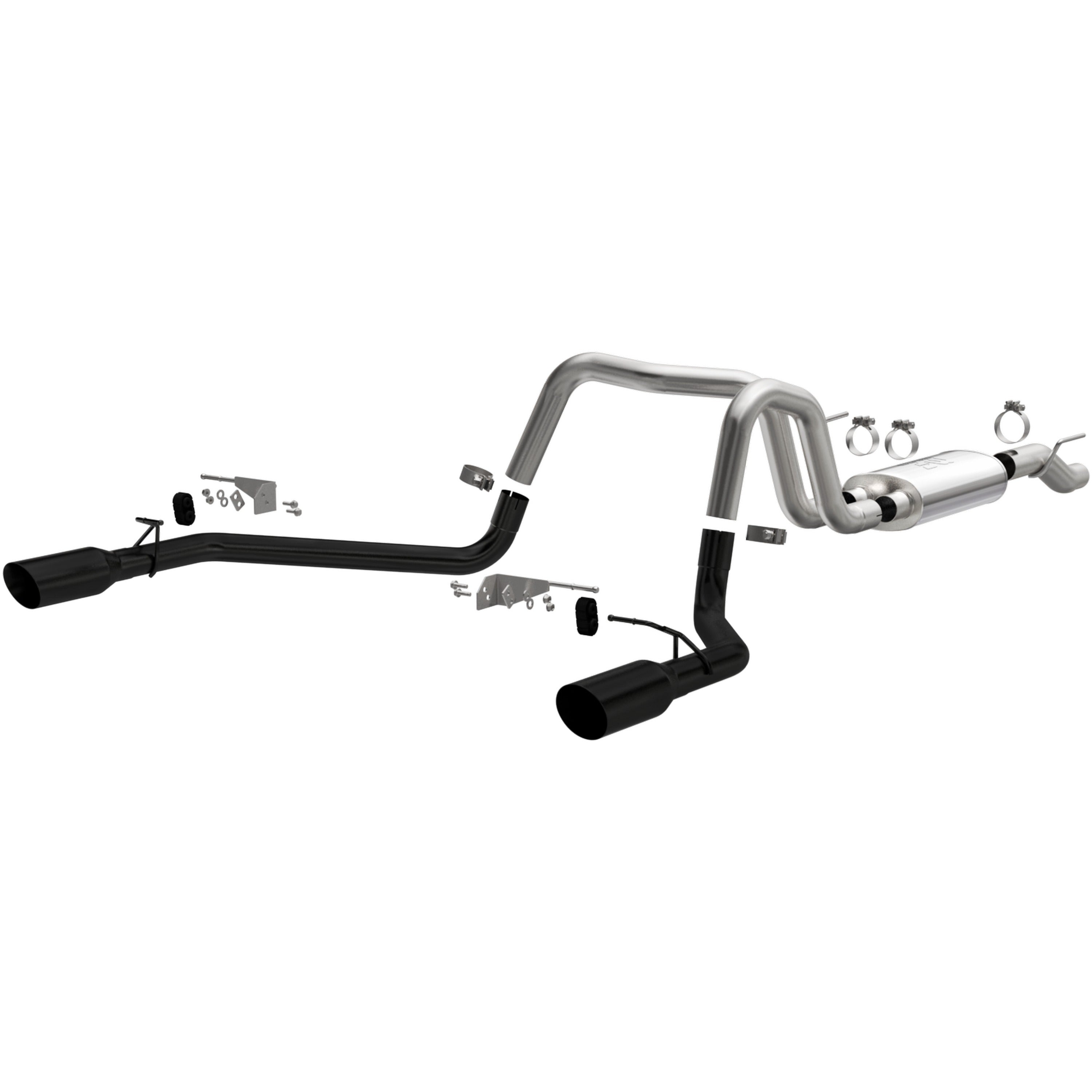 MagnaFlow Exhaust Products 19562 - Street Series Black Coated Cat-Back System 4