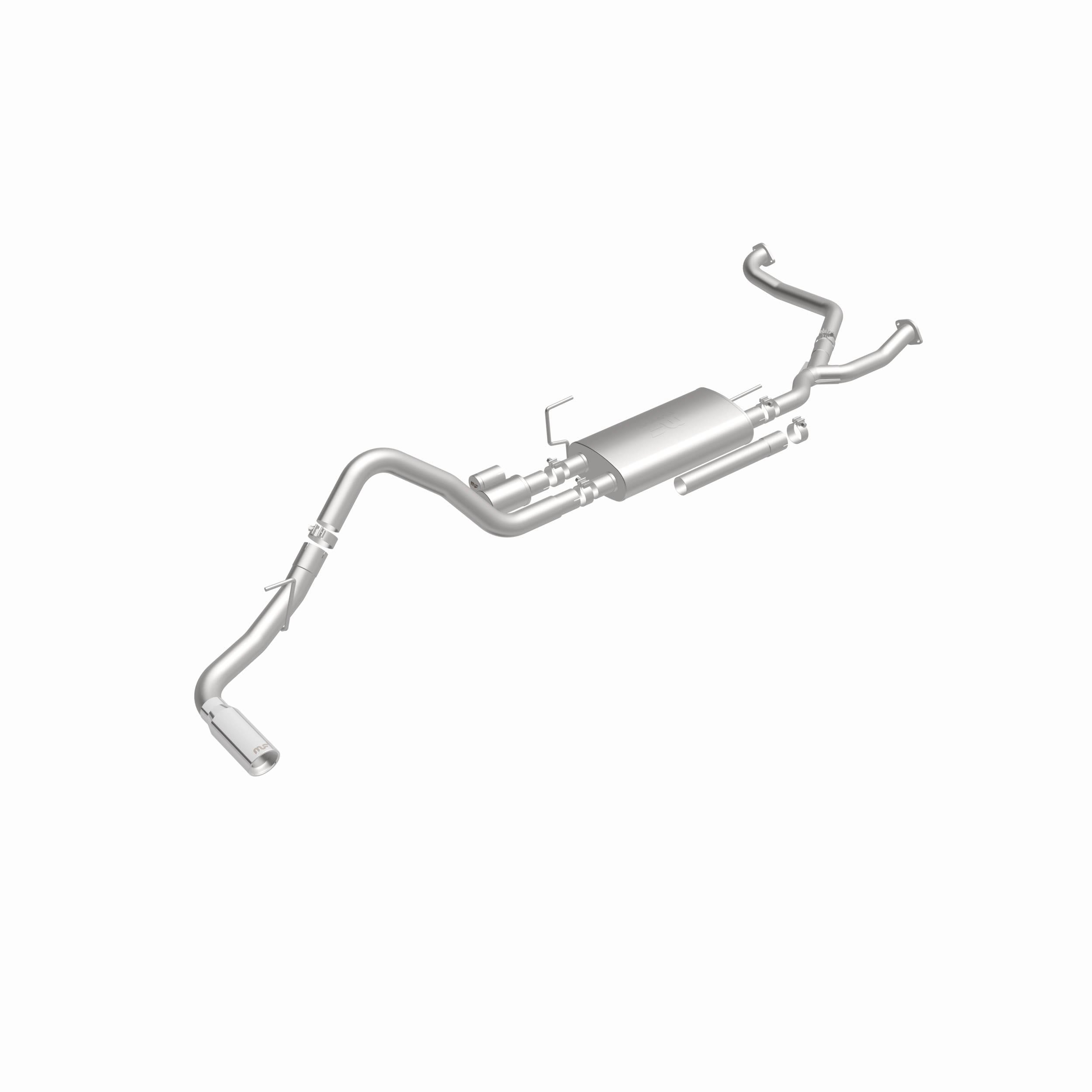 MagnaFlow Exhaust Products 19574 - Street Series Polished Cat-Back System 4