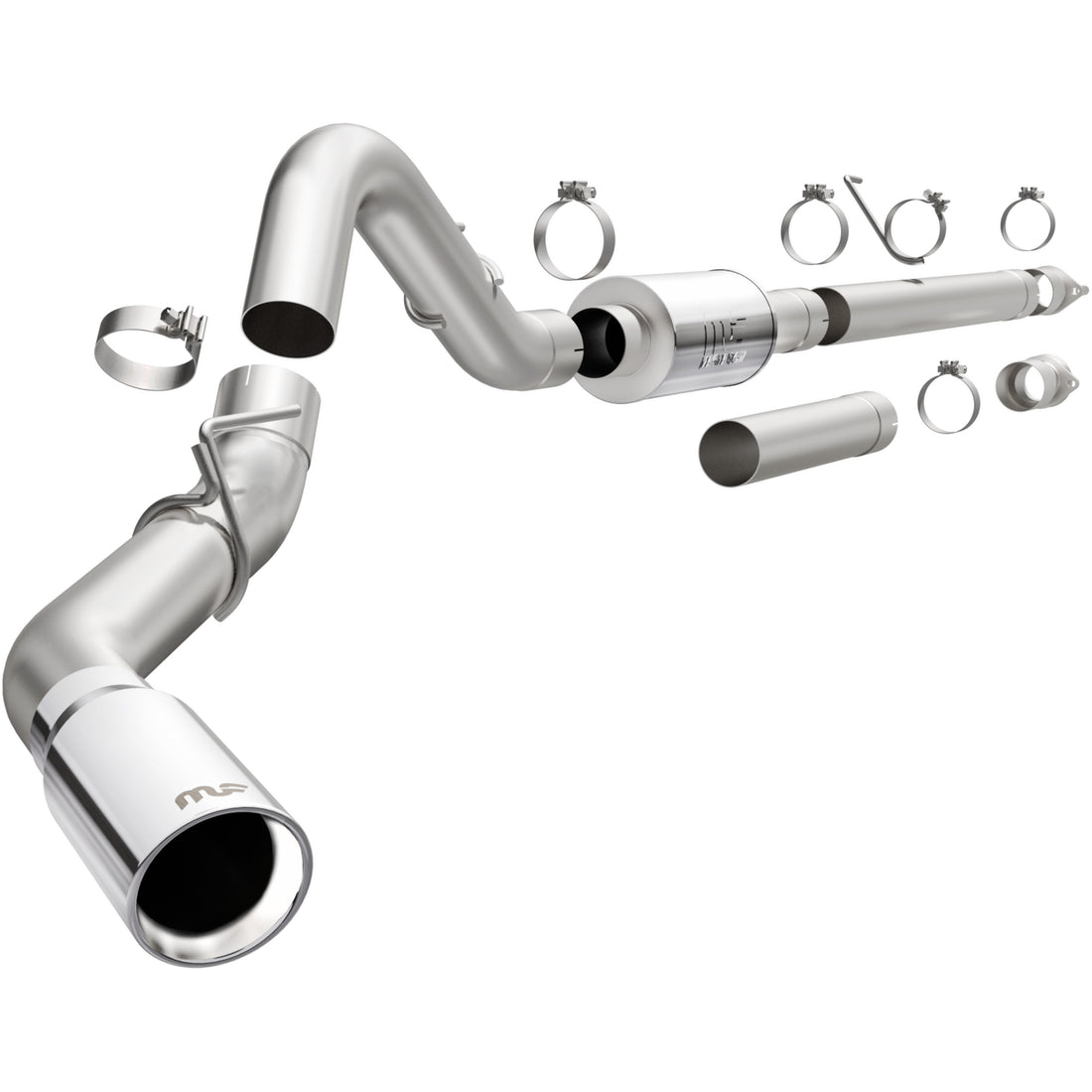 MagnaFlow Exhaust Products 19577 - Street Series Polished Cat-Back System 1