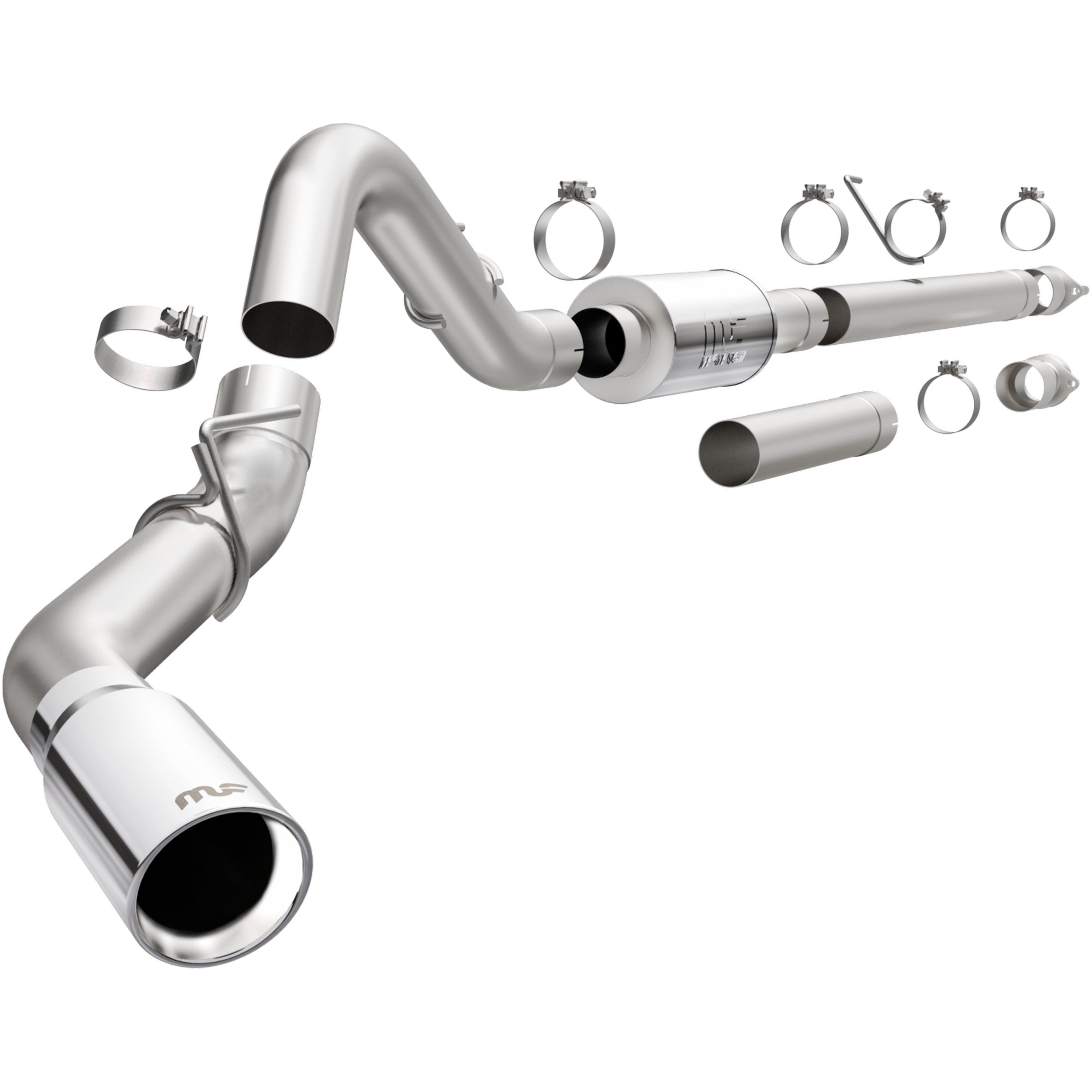 MagnaFlow Exhaust Products 19577 - Street Series Polished Cat-Back System 1