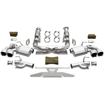 MagnaFlow Exhaust Products 19578 - xMOD Series Polished Tips Cat-Back System 1