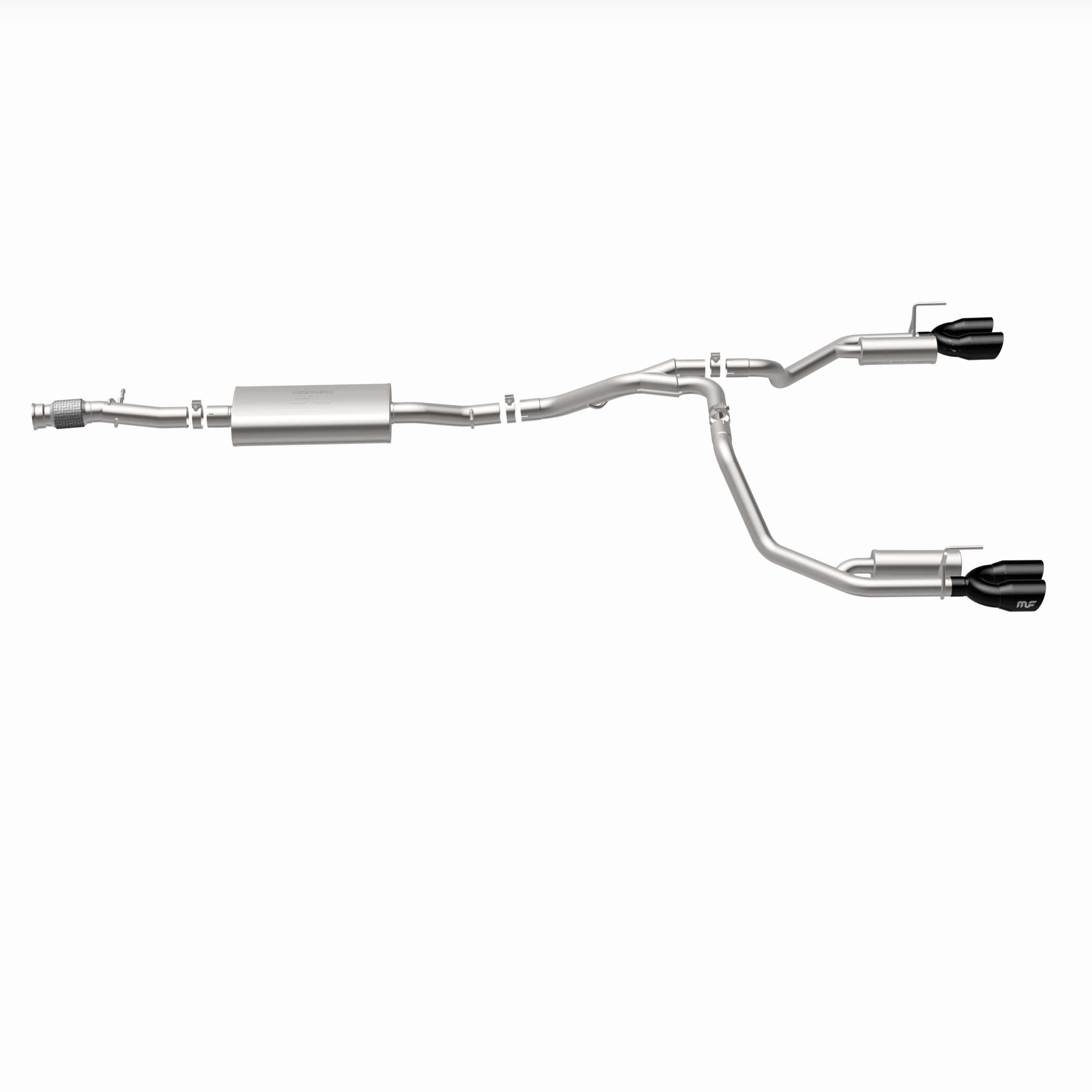 MagnaFlow Exhaust Products NA MagnaFlow Exhaust Products 19580 - Street Series Black Chrome Cat-Back System