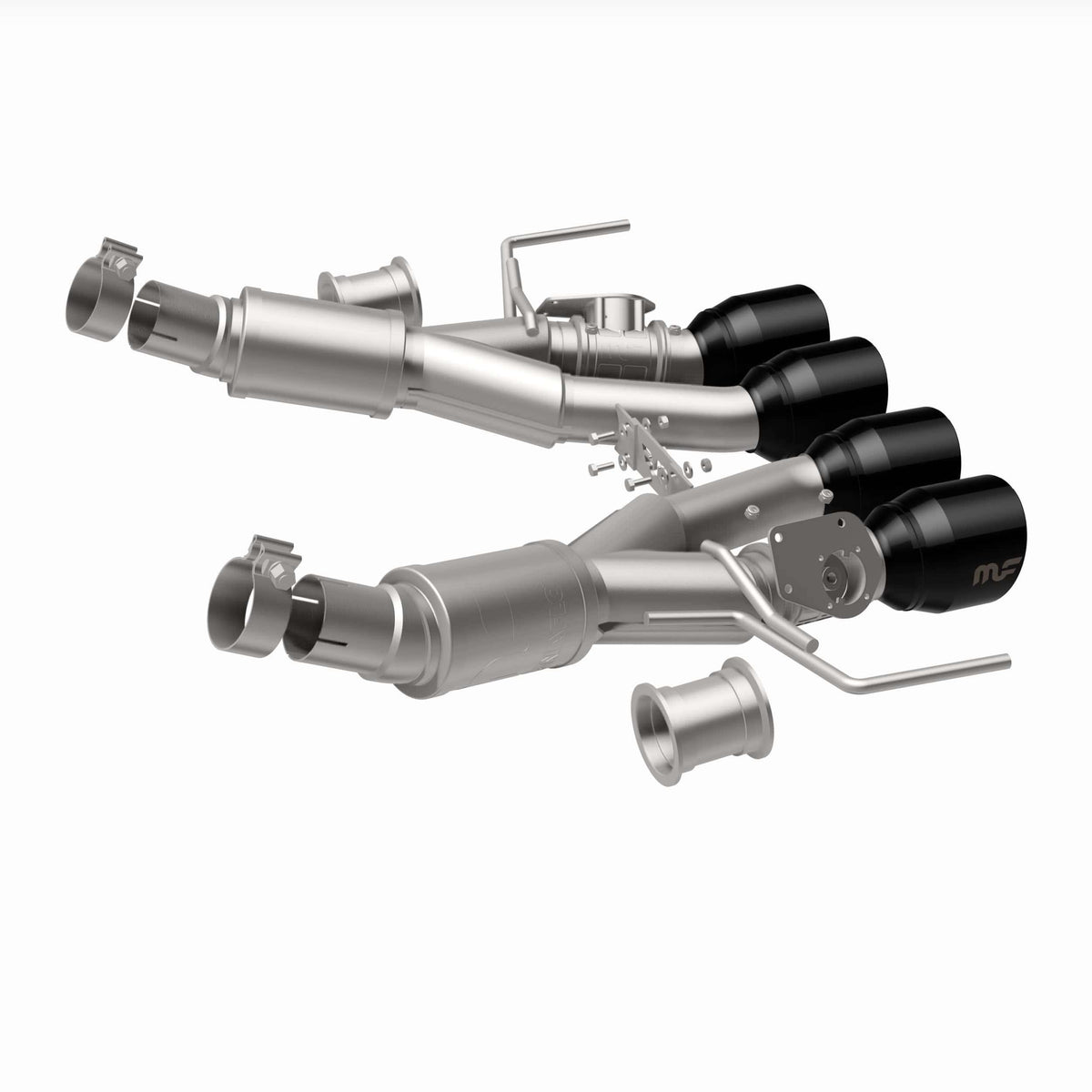 MagnaFlow Exhaust Products NA MagnaFlow Exhaust Products 19581 - NEO Series Black Chrome Tips Axle Back System