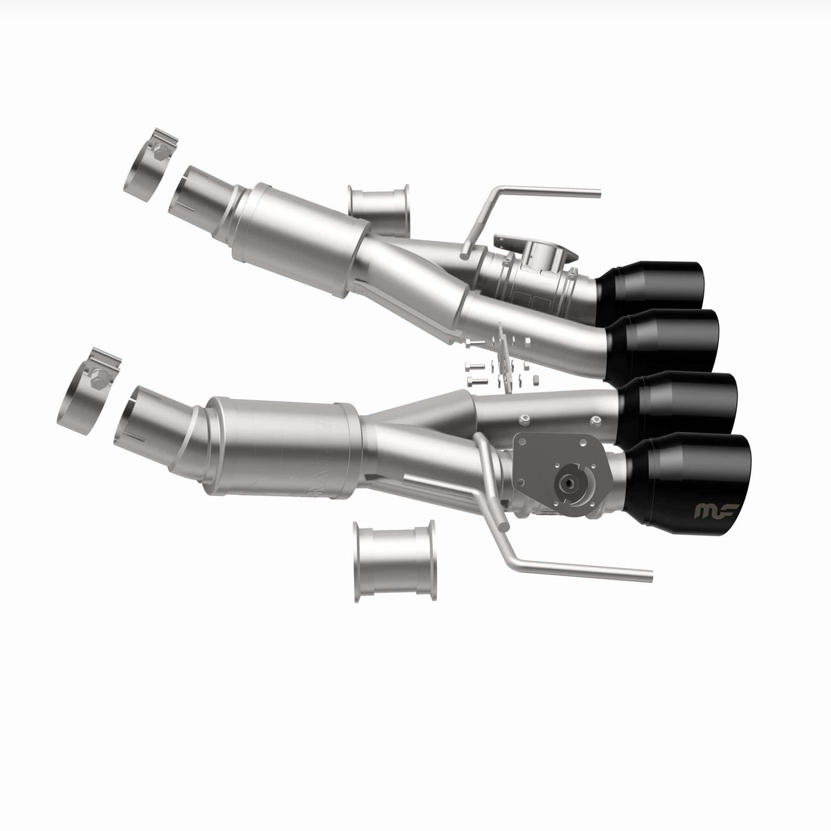 MagnaFlow Exhaust Products NA MagnaFlow Exhaust Products 19581 - NEO Series Black Chrome Tips Axle Back System