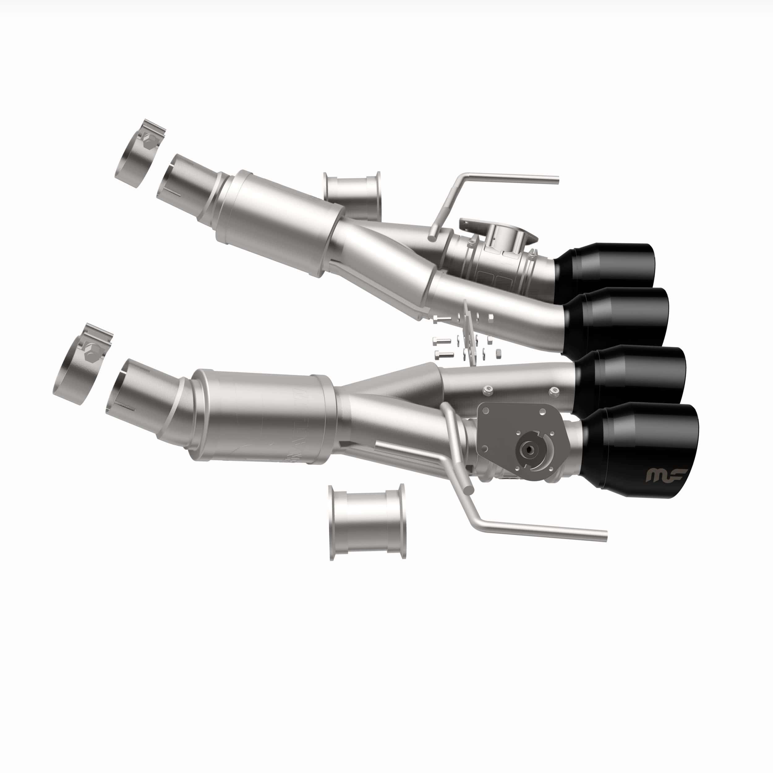 MagnaFlow Exhaust Products NA MagnaFlow Exhaust Products 19581 - NEO Series Black Chrome Tips Axle Back System