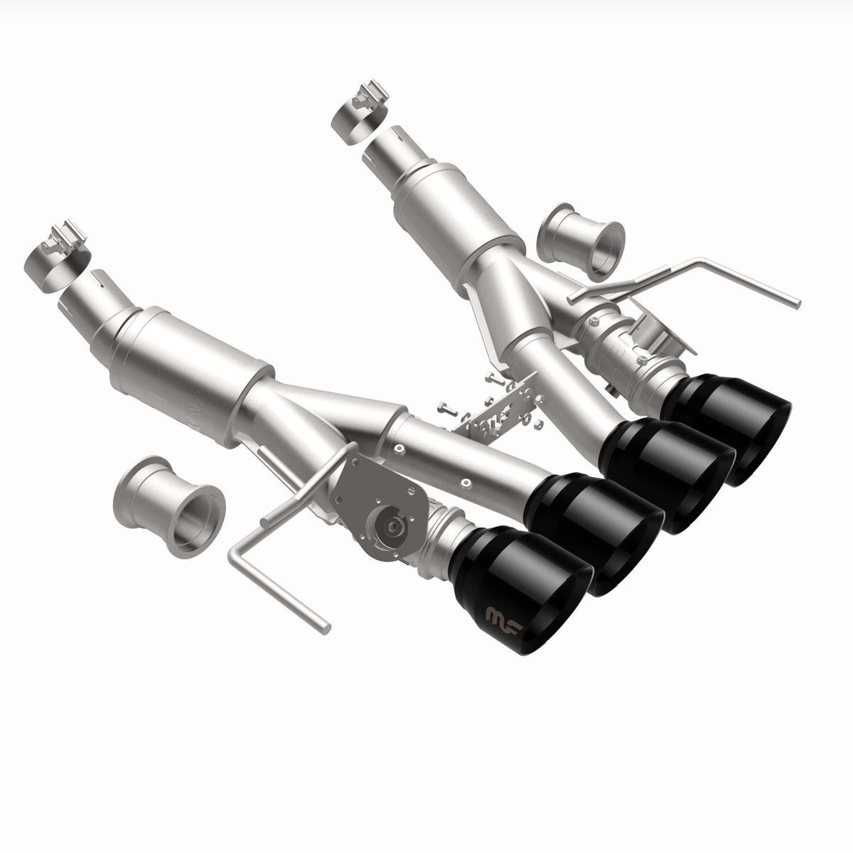 MagnaFlow Exhaust Products NA MagnaFlow Exhaust Products 19581 - NEO Series Black Chrome Tips Axle Back System