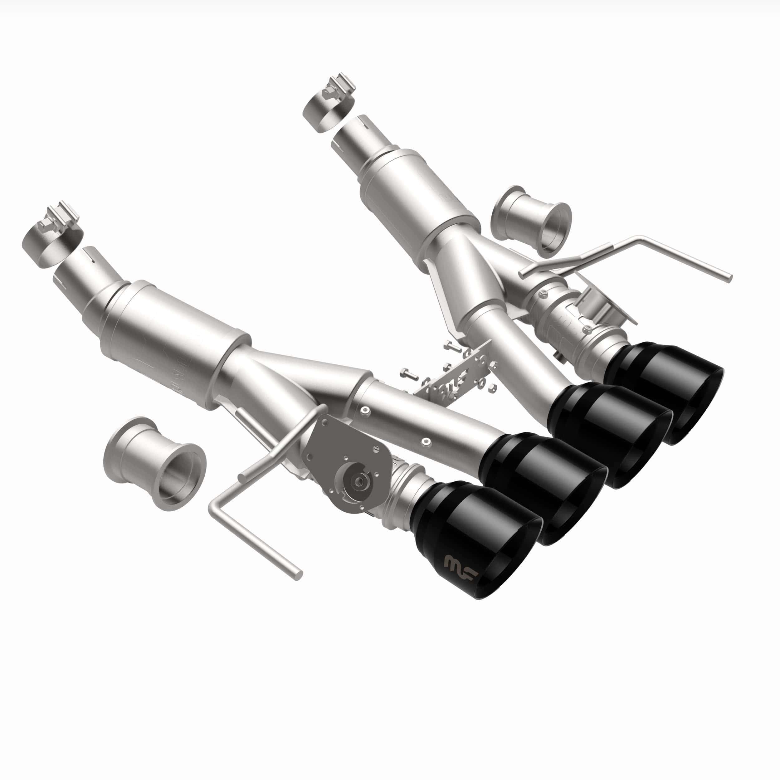 MagnaFlow Exhaust Products NA MagnaFlow Exhaust Products 19581 - NEO Series Black Chrome Tips Axle Back System