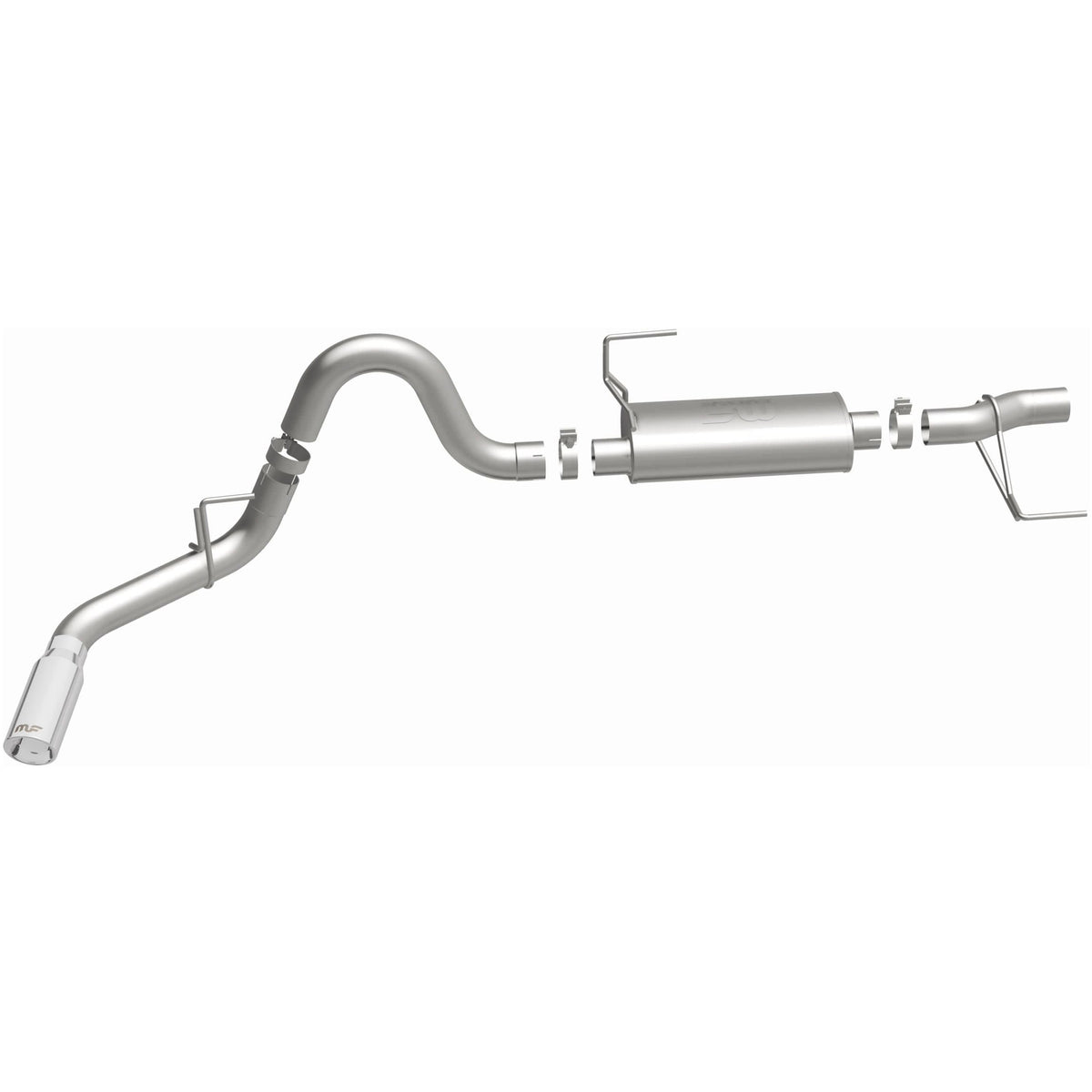 MagnaFlow Exhaust Products 19590 - Street Series Polished Cat-Back System 2