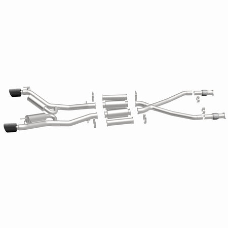 MagnaFlow Exhaust Products 19593 - xMOD Series Carbon Fiber Tips Cat-Back System 3
