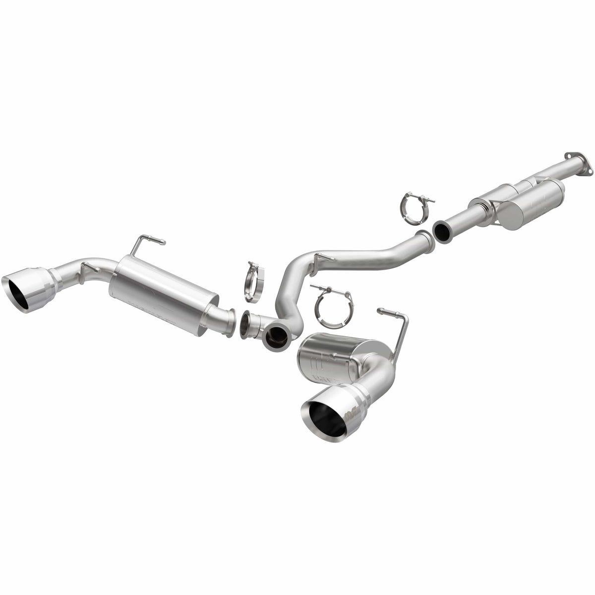 MagnaFlow Exhaust Products NA MagnaFlow Exhaust Products 19595 - NEO Series Polished Tips Cat-Back System