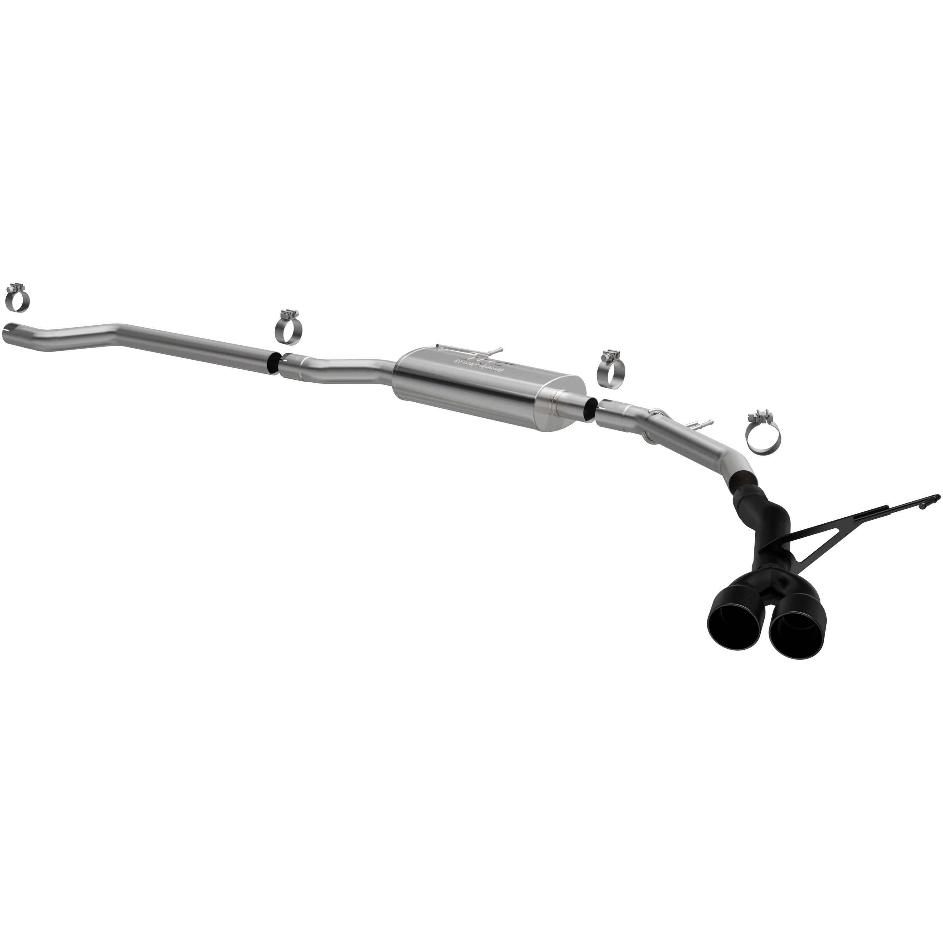 MagnaFlow Exhaust Products 19597 - Street Series Black Coated Cat-Back System 1