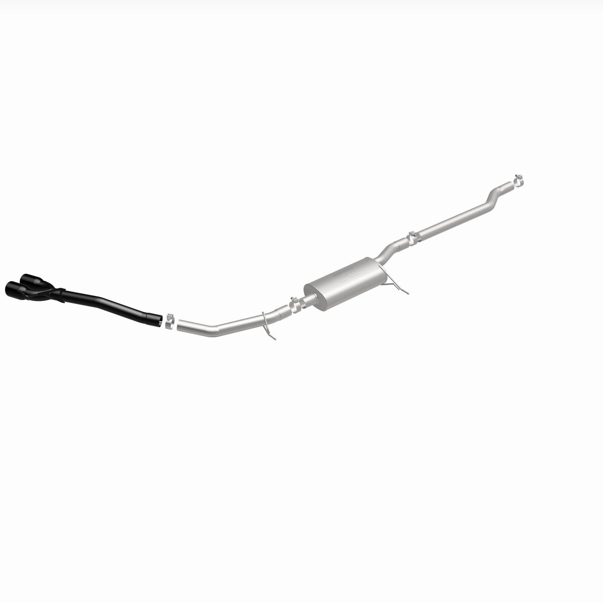 MagnaFlow Exhaust Products 19597 - Street Series Black Coated Cat-Back System 4