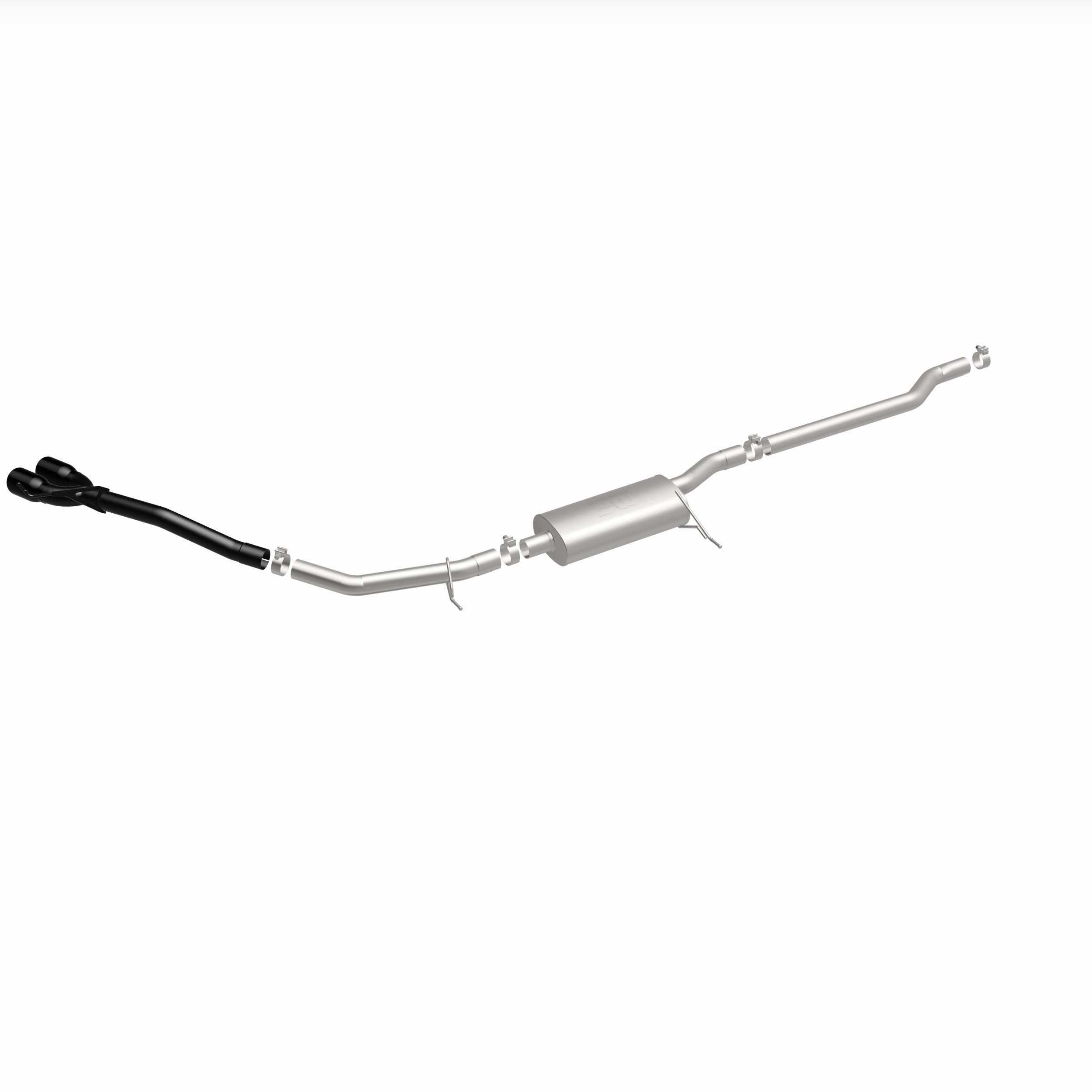 MagnaFlow Exhaust Products 19597 - Street Series Black Coated Cat-Back System 5
