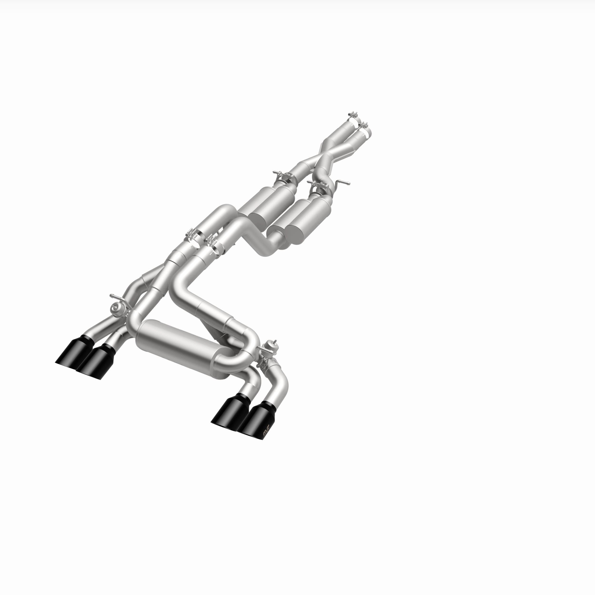 MagnaFlow Exhaust Products 19598 - Street Series Black Chrome Cat-Back System 4