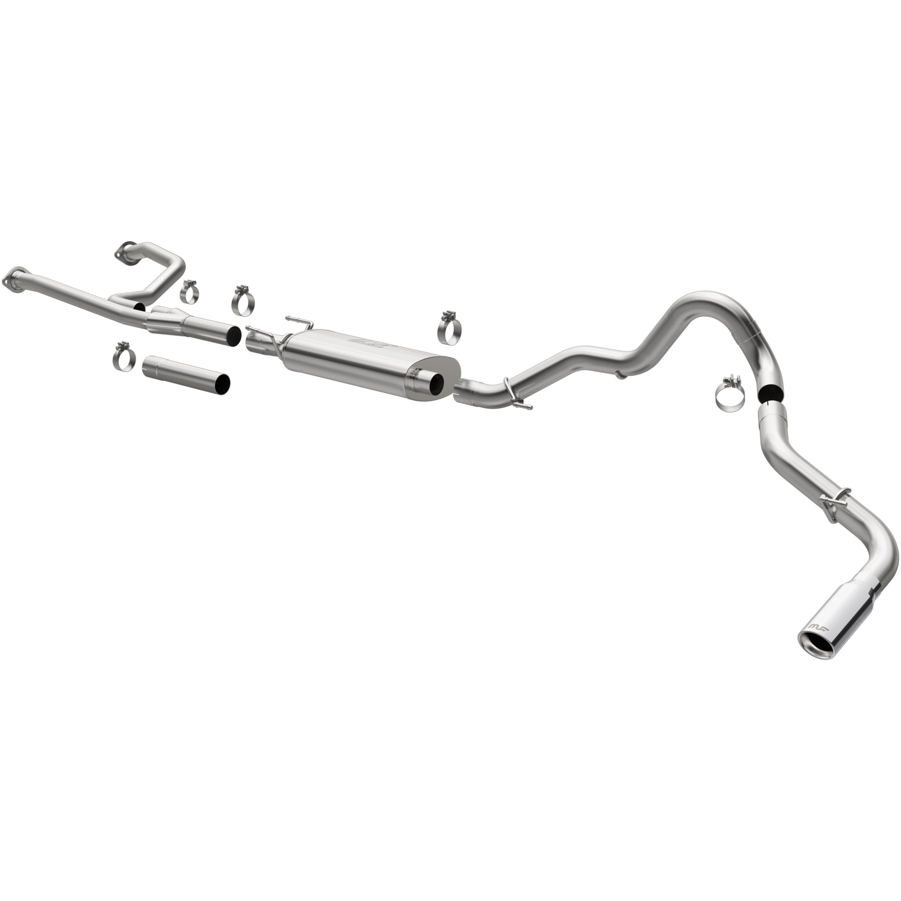 MagnaFlow Exhaust Products 19601 - Street Series Polished Cat-Back System 1
