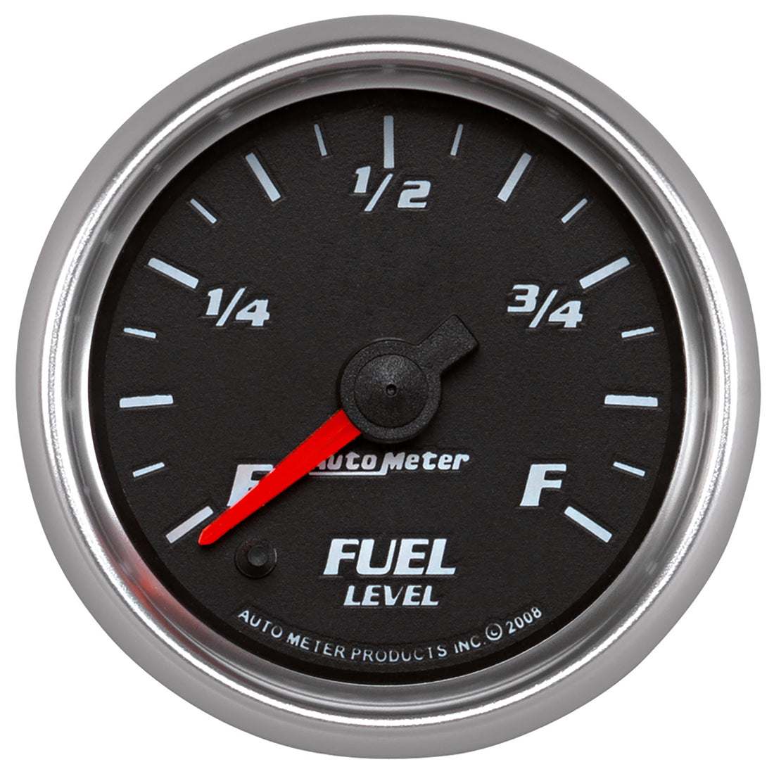 AutoMeter 19609 - GAUGE, FUEL LEVEL, 2 1/16", 0-280O PROGRAMMABLE, BLACK, PRO-CYCLE 3