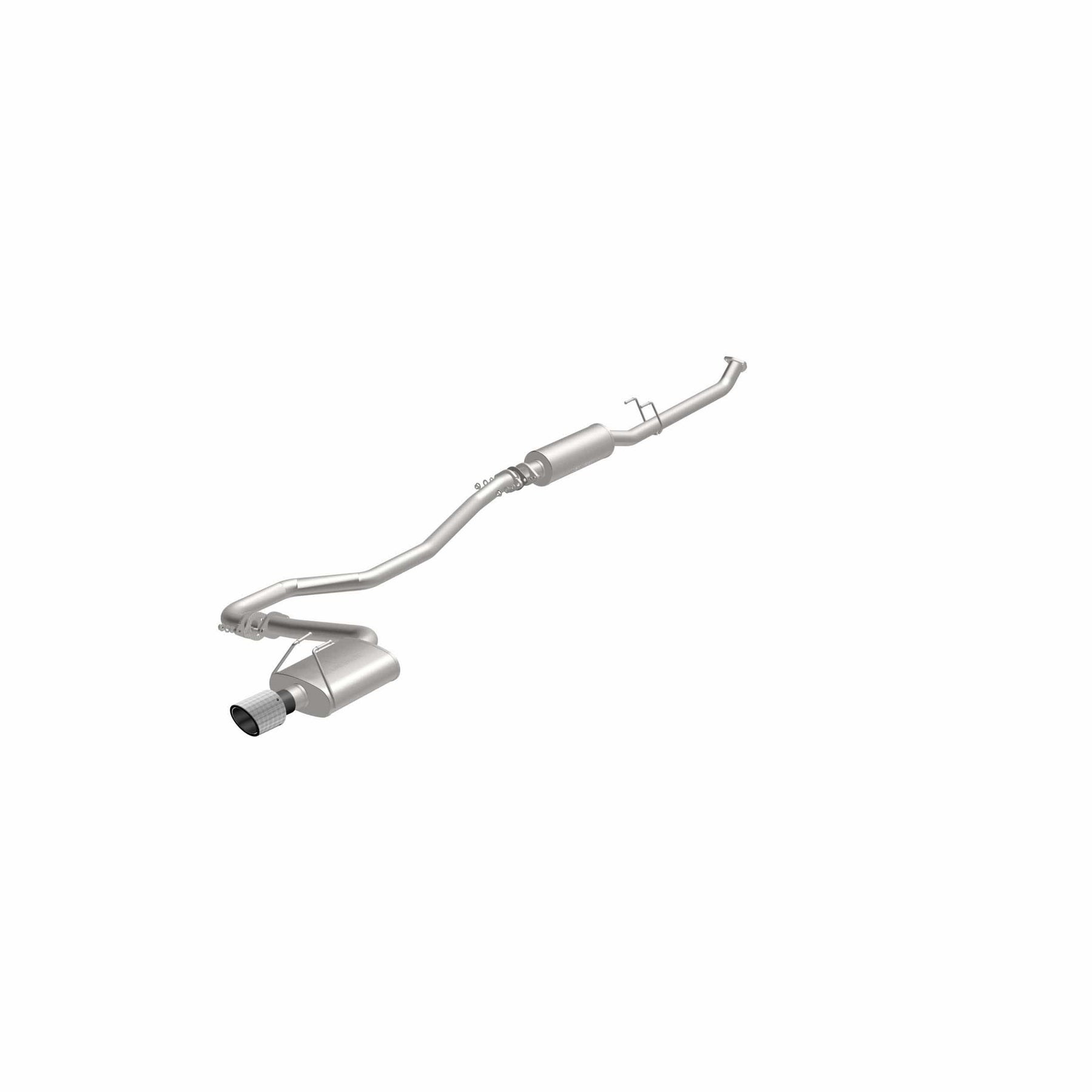 MagnaFlow Exhaust Products NA MagnaFlow Exhaust Products 19610 - NEO Series Carbon Fiber Tips Cat-Back System