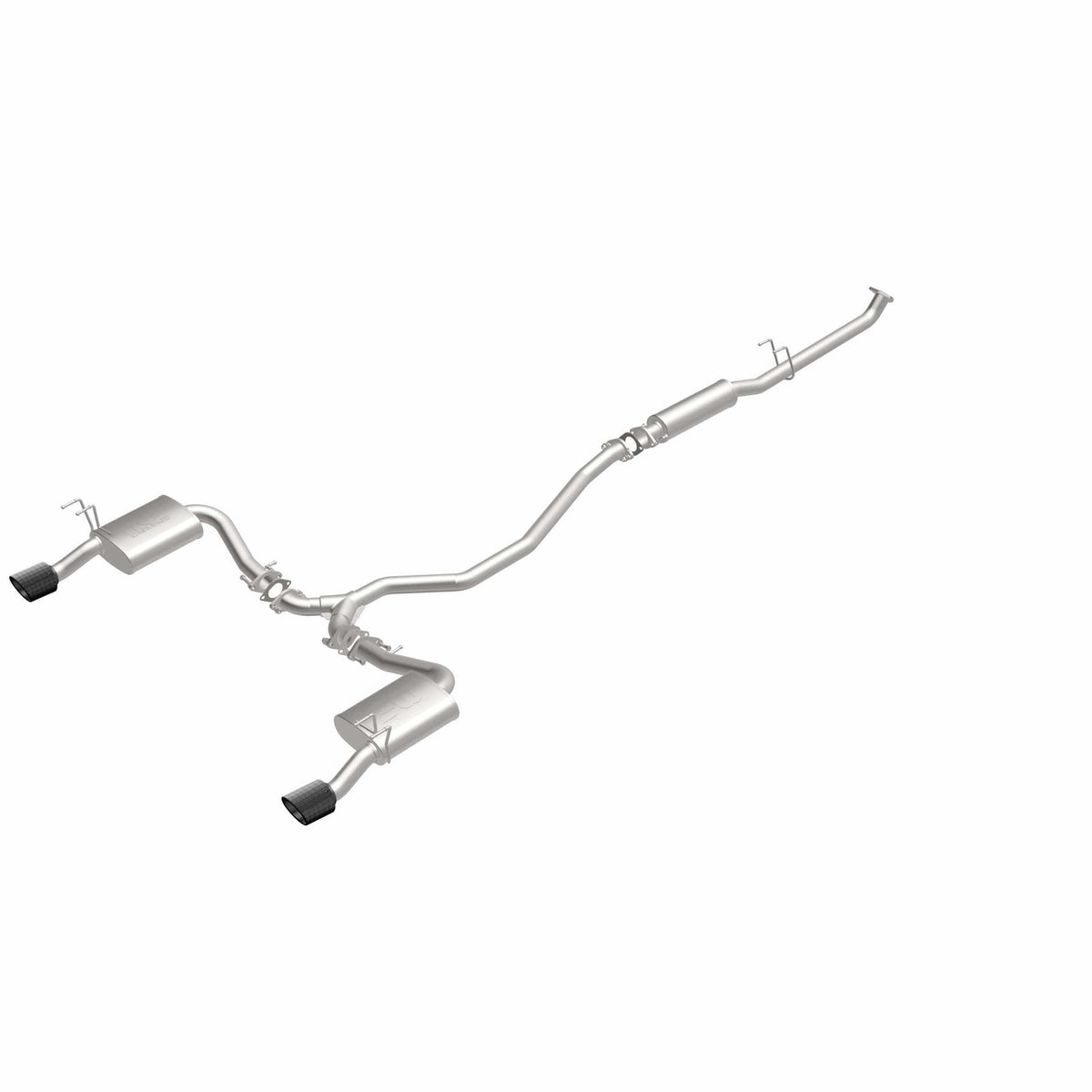 MagnaFlow Exhaust Products NA MagnaFlow Exhaust Products 19612 - NEO Series Carbon Fiber Tips Cat-Back System