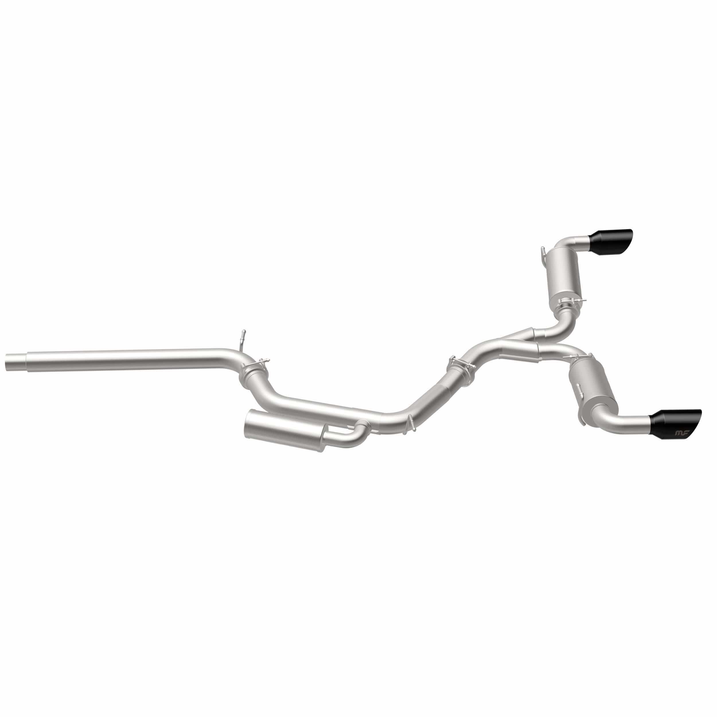 MagnaFlow Exhaust Products NA MagnaFlow Exhaust Products 19622 - NEO Series Black Chrome Tips Cat-Back System