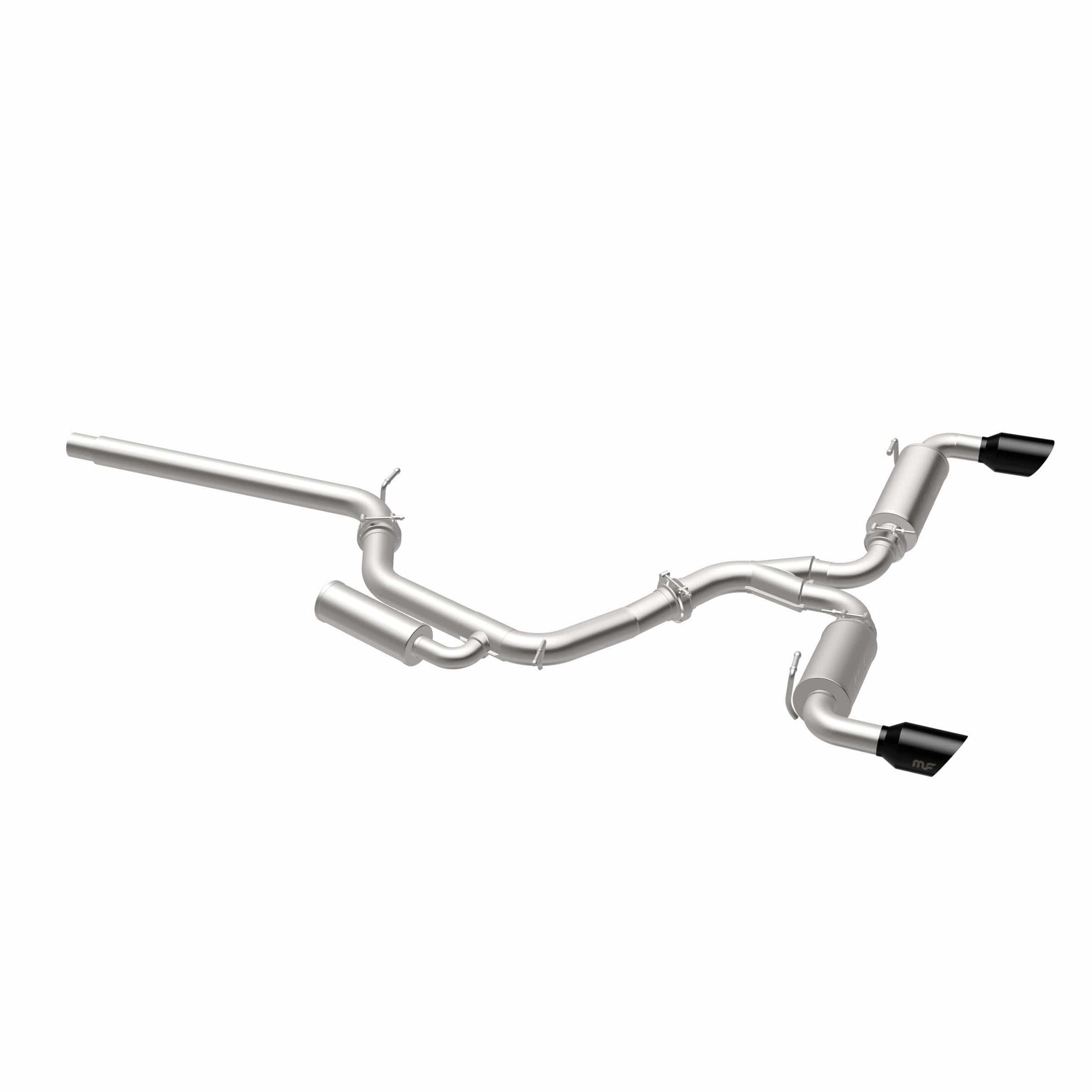 MagnaFlow Exhaust Products NA MagnaFlow Exhaust Products 19622 - NEO Series Black Chrome Tips Cat-Back System