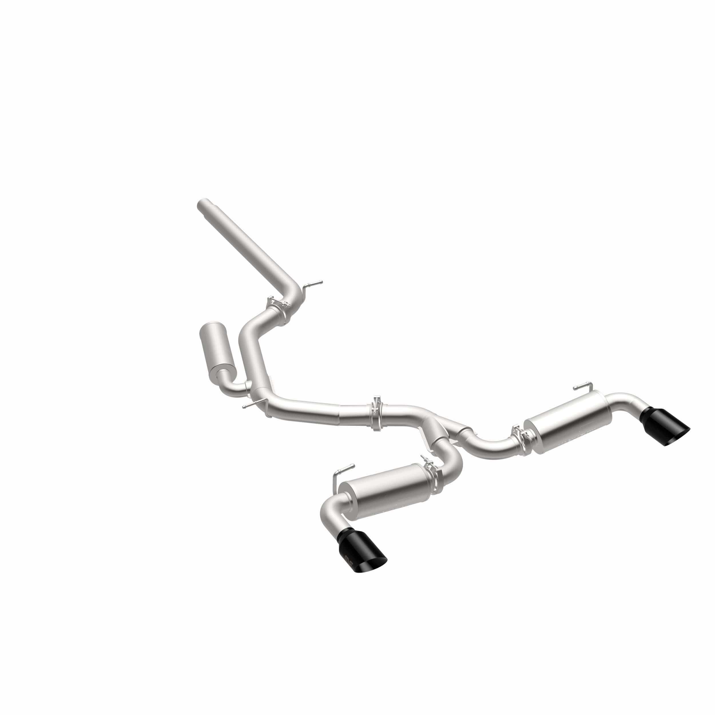 MagnaFlow Exhaust Products NA MagnaFlow Exhaust Products 19622 - NEO Series Black Chrome Tips Cat-Back System