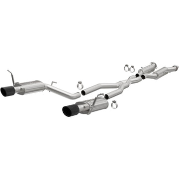MagnaFlow Exhaust Products 19628 - NEO Series Carbon Fiber Tips Cat-Back System
