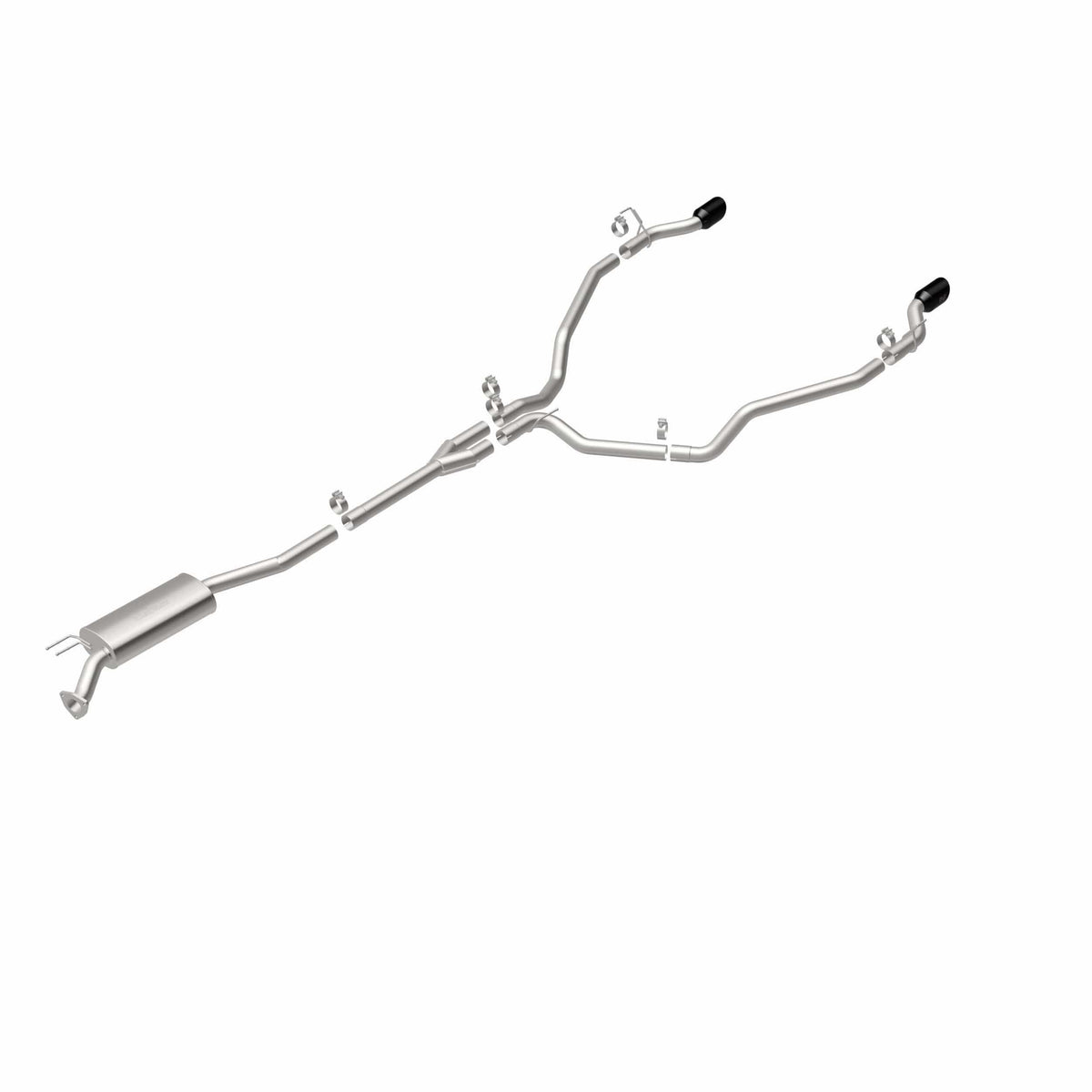 MagnaFlow Exhaust Products NA MagnaFlow Exhaust Products 19633 - NEO Series Black Coated Tips Cat-Back System