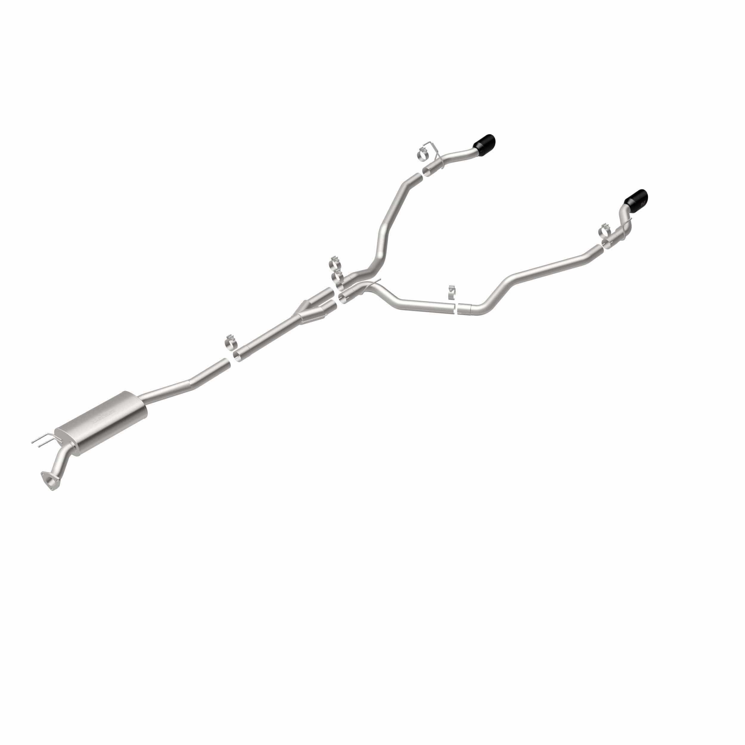 MagnaFlow Exhaust Products NA MagnaFlow Exhaust Products 19633 - NEO Series Black Coated Tips Cat-Back System