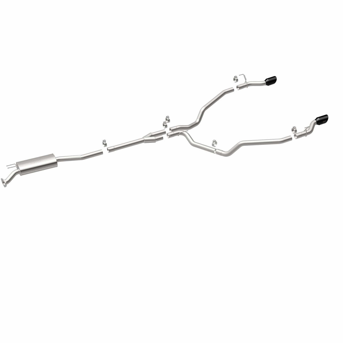 MagnaFlow Exhaust Products NA MagnaFlow Exhaust Products 19633 - NEO Series Black Coated Tips Cat-Back System