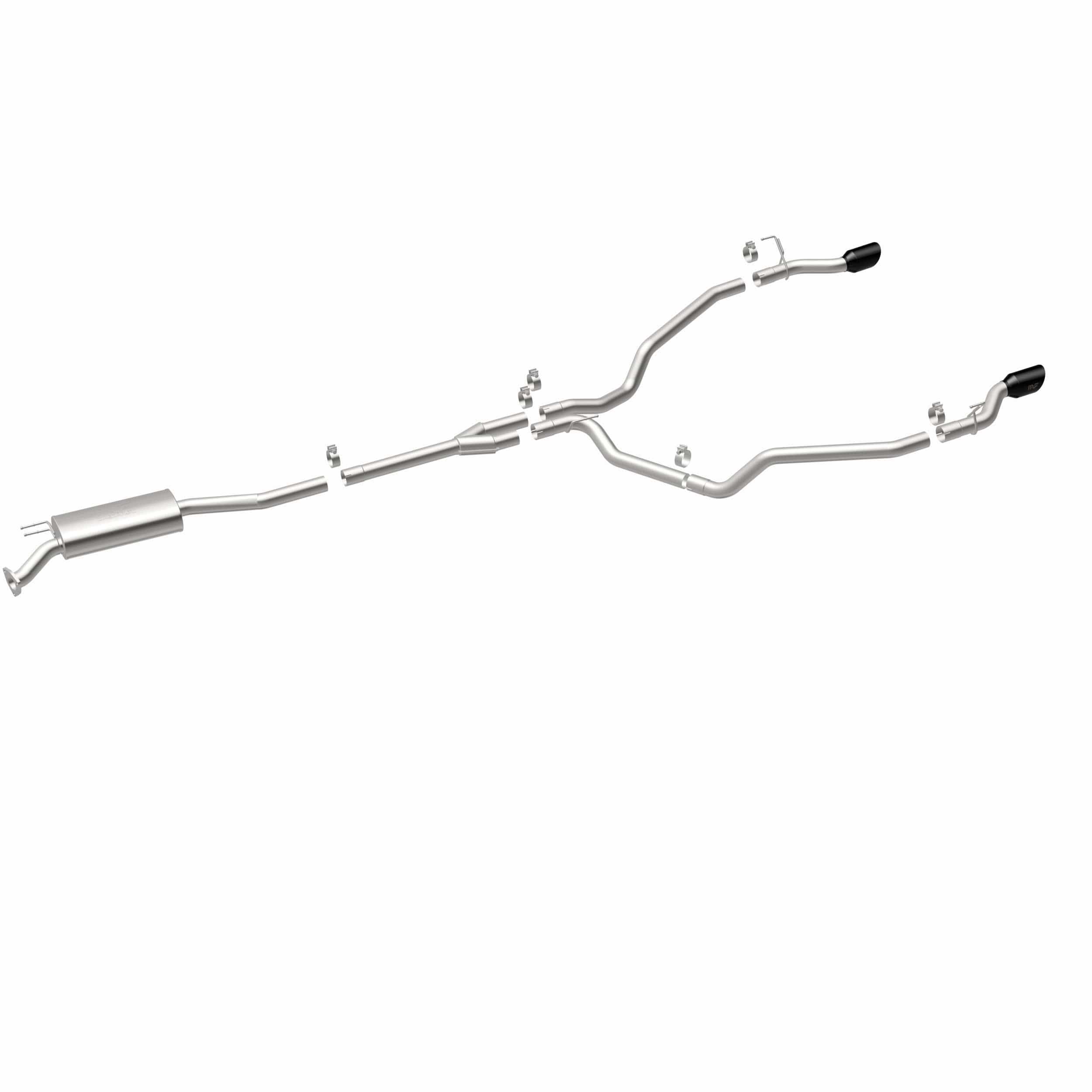 MagnaFlow Exhaust Products NA MagnaFlow Exhaust Products 19633 - NEO Series Black Coated Tips Cat-Back System