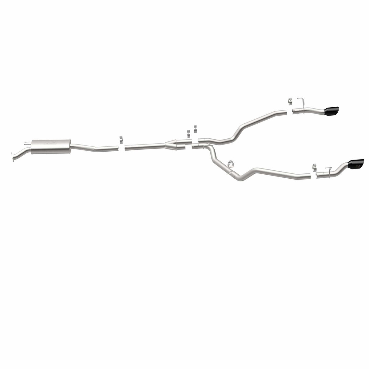 MagnaFlow Exhaust Products NA MagnaFlow Exhaust Products 19633 - NEO Series Black Coated Tips Cat-Back System