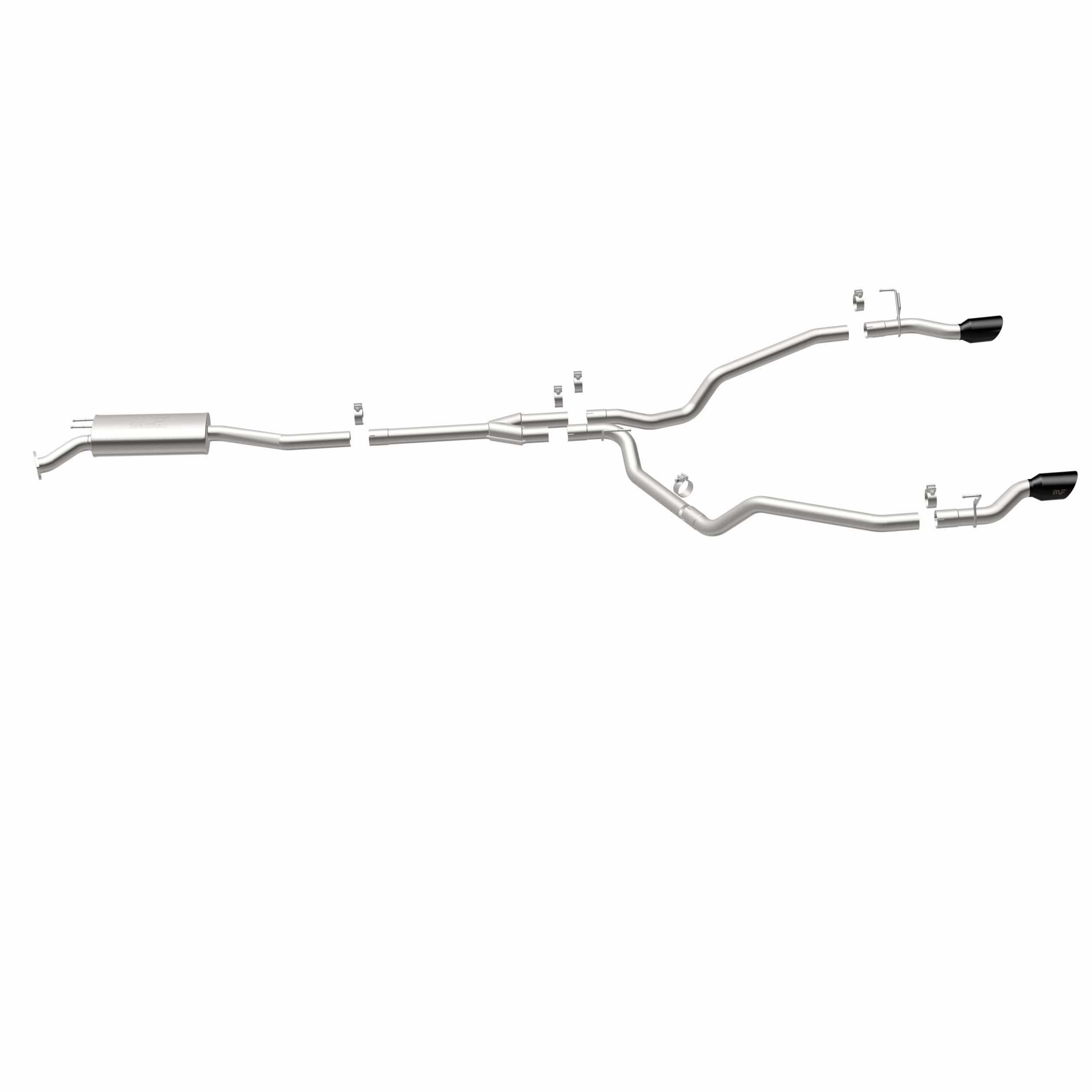 MagnaFlow Exhaust Products NA MagnaFlow Exhaust Products 19633 - NEO Series Black Coated Tips Cat-Back System
