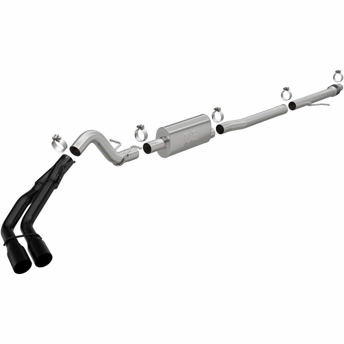 MagnaFlow Exhaust Products NA MagnaFlow Exhaust Products 19635 - SPEQ Series Black Coated Cat-Back System