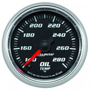 AutoMeter 19640 - GAUGE, OIL TEMP, 2 1/16", 140-280?F, DIGITAL STEPPER MOTOR, BLACK 4