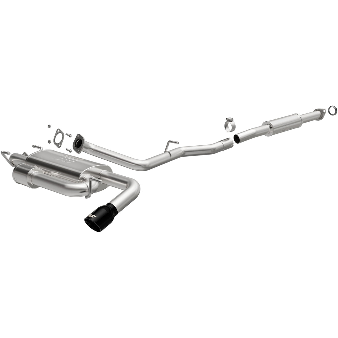 MagnaFlow Exhaust Products 19676 - Overland Series Black Chrome Cat-Back System 1