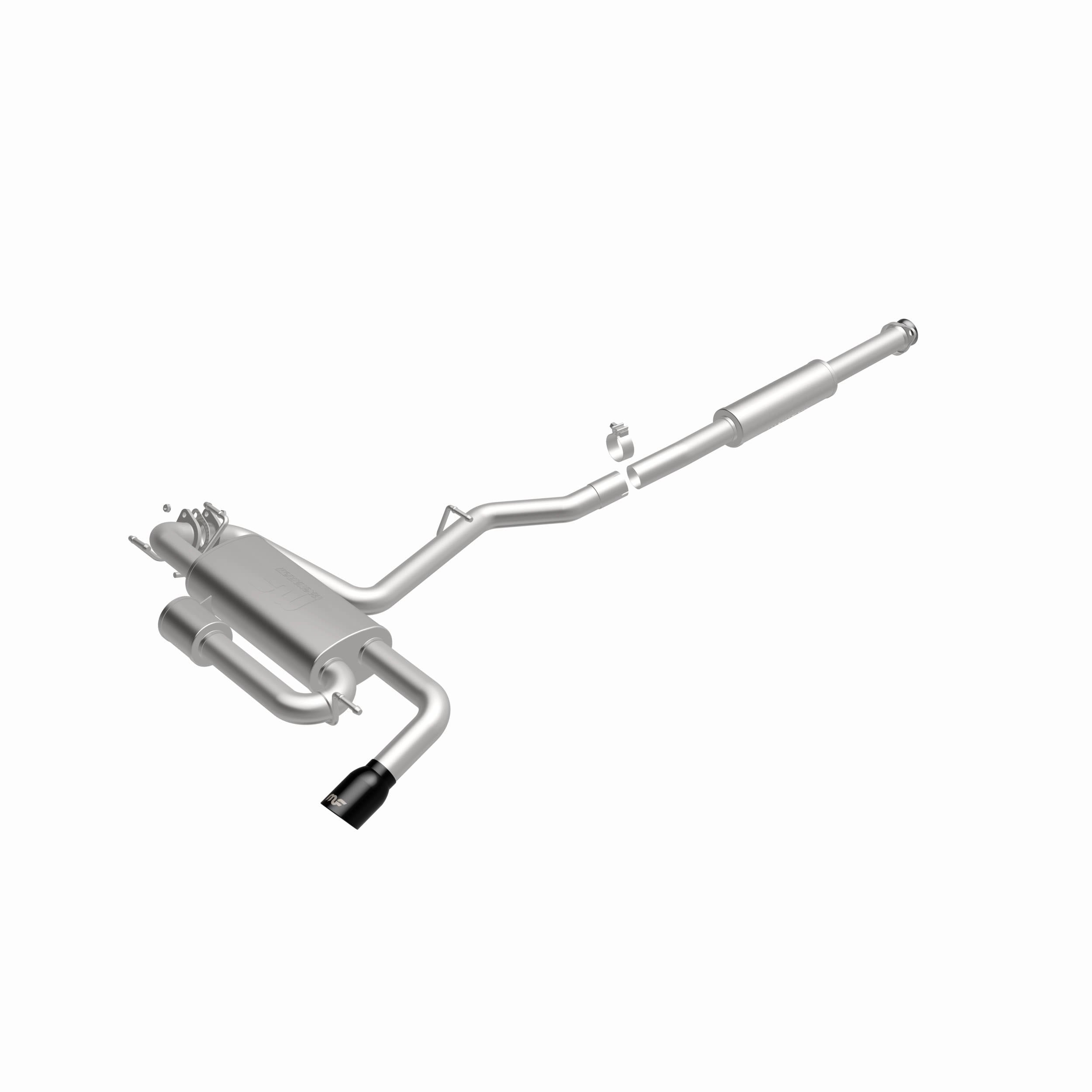 MagnaFlow Exhaust Products 19676 - Overland Series Black Chrome Cat-Back System 3