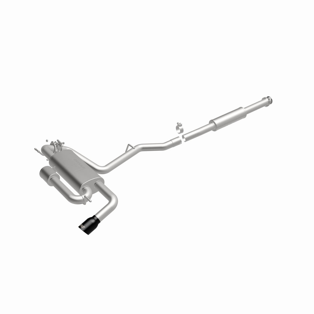 MagnaFlow Exhaust Products 19676 - Overland Series Black Chrome Cat-Back System 4