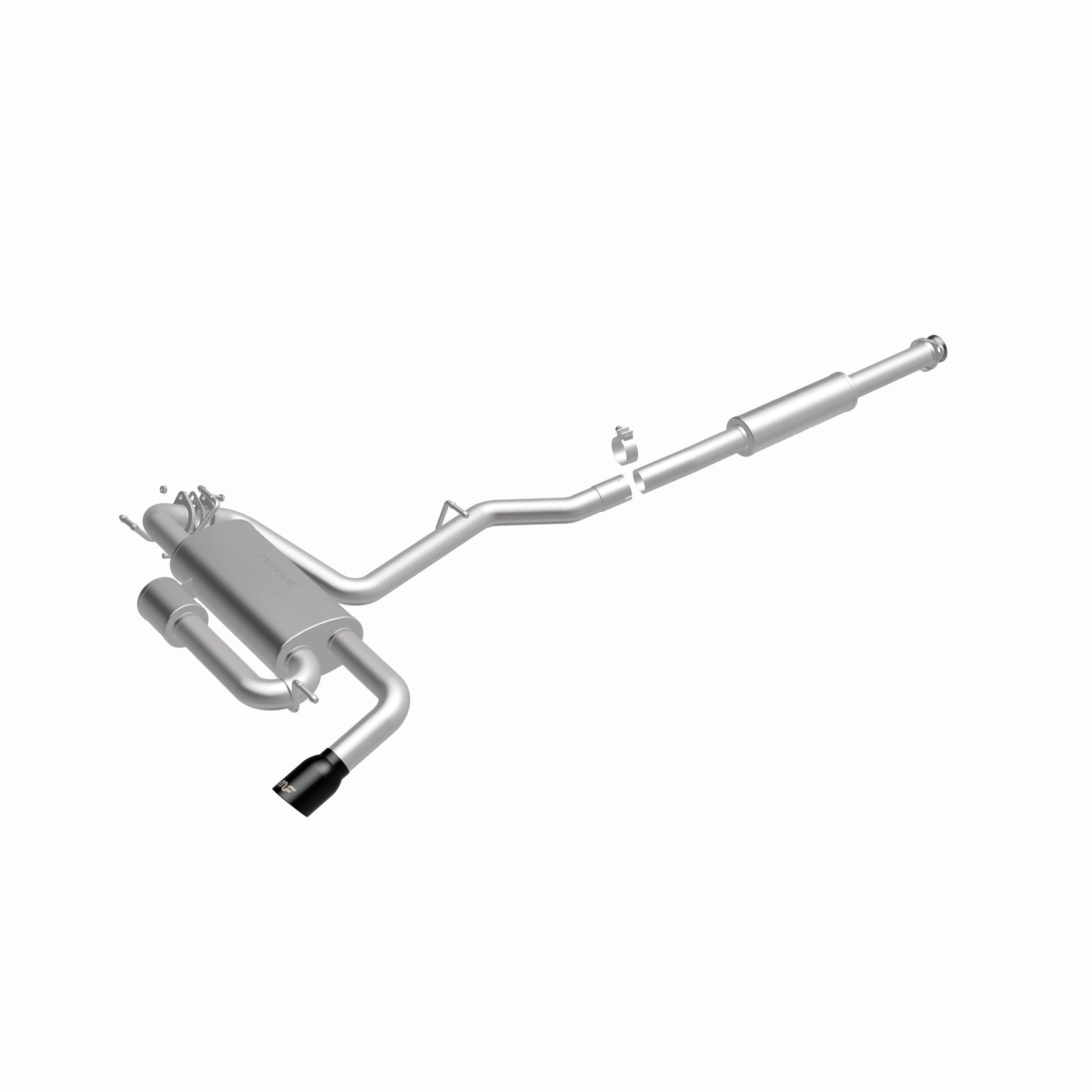 MagnaFlow Exhaust Products 19676 - Overland Series Black Chrome Cat-Back System 4