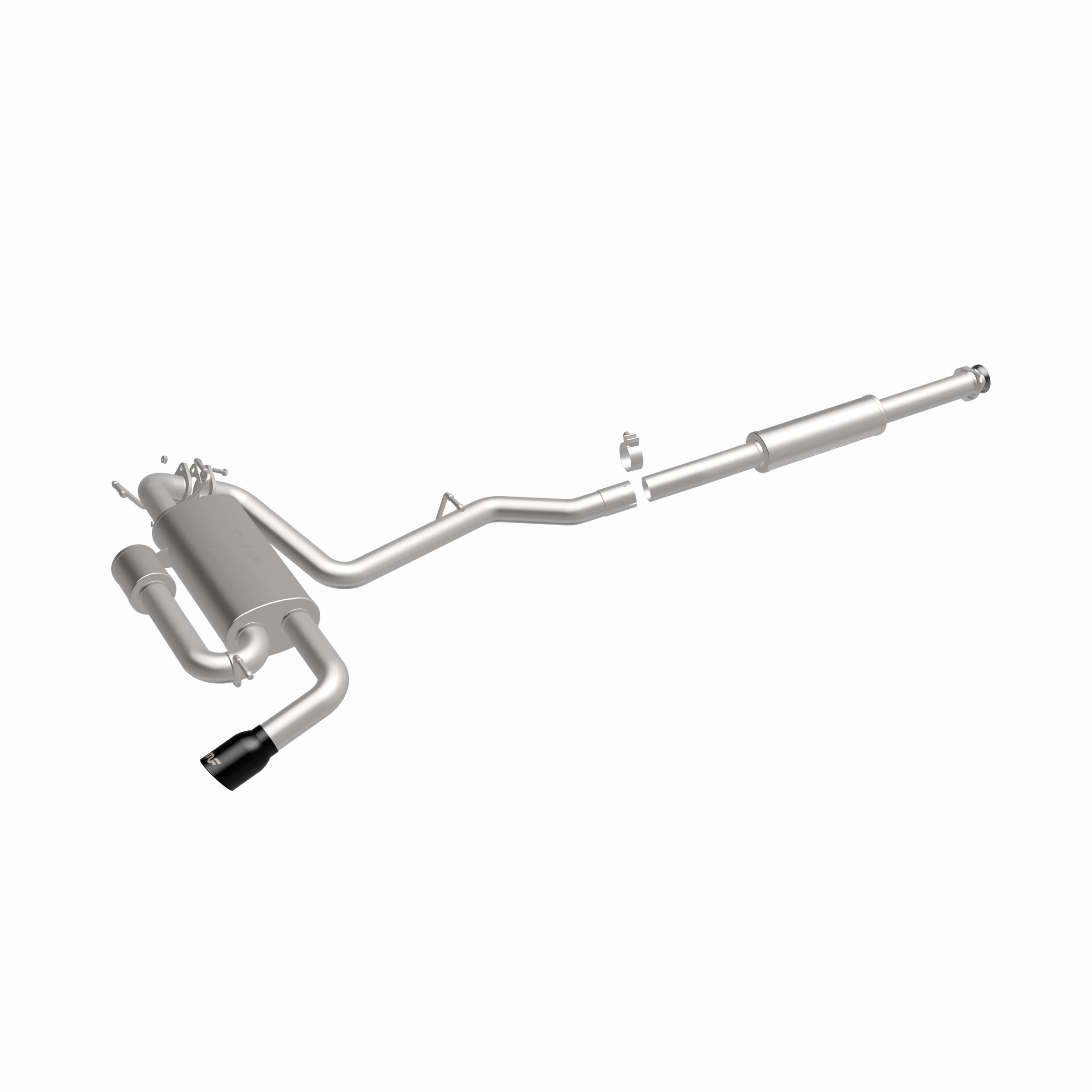 MagnaFlow Exhaust Products 19676 - Overland Series Black Chrome Cat-Back System 5